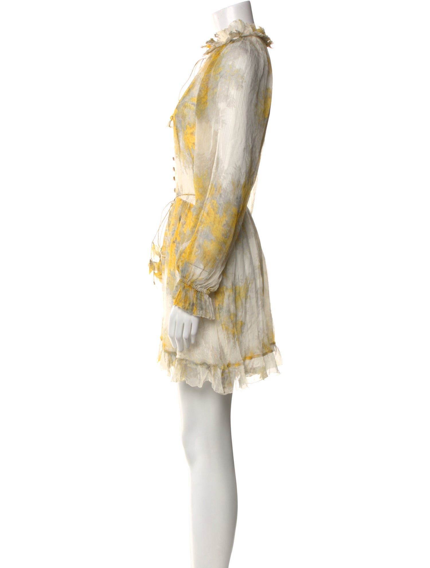 Zimmermann Silk Floral Print Romper