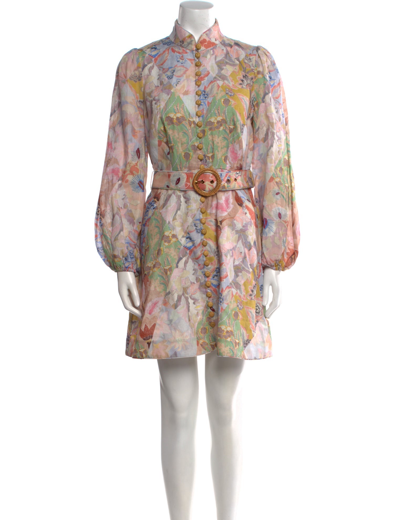 Zimmermann Linen Mini Dress w/ Tags