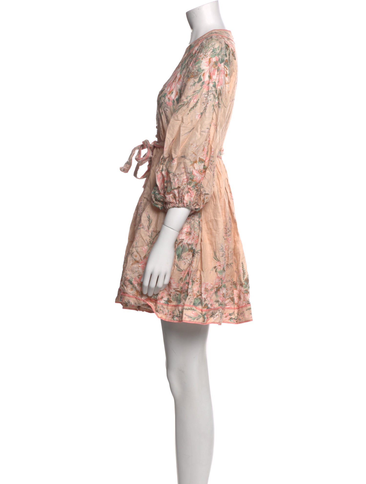 Zimmermann Linen Mini Dress