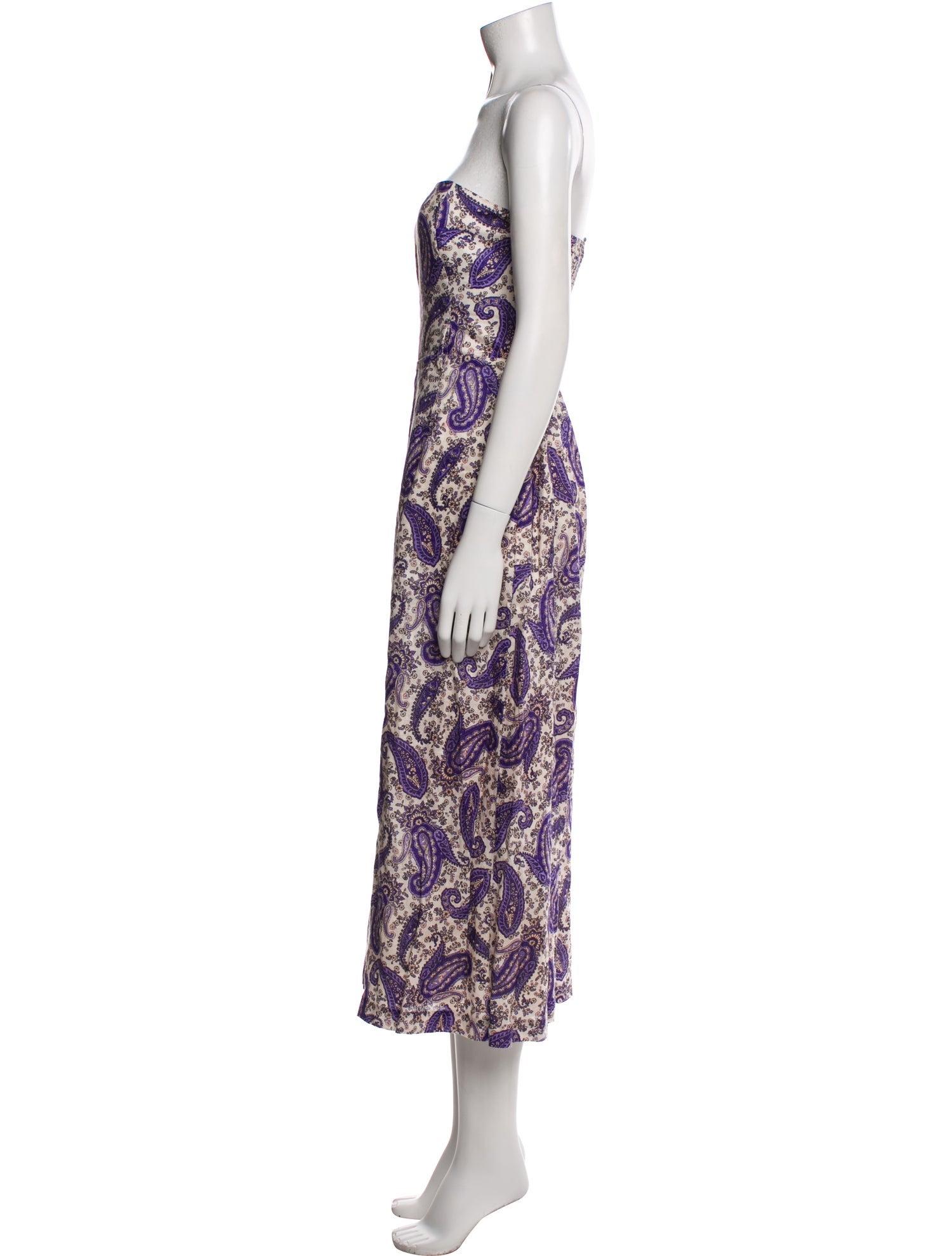 Zimmermann Linen Paisley Print Jumpsuit