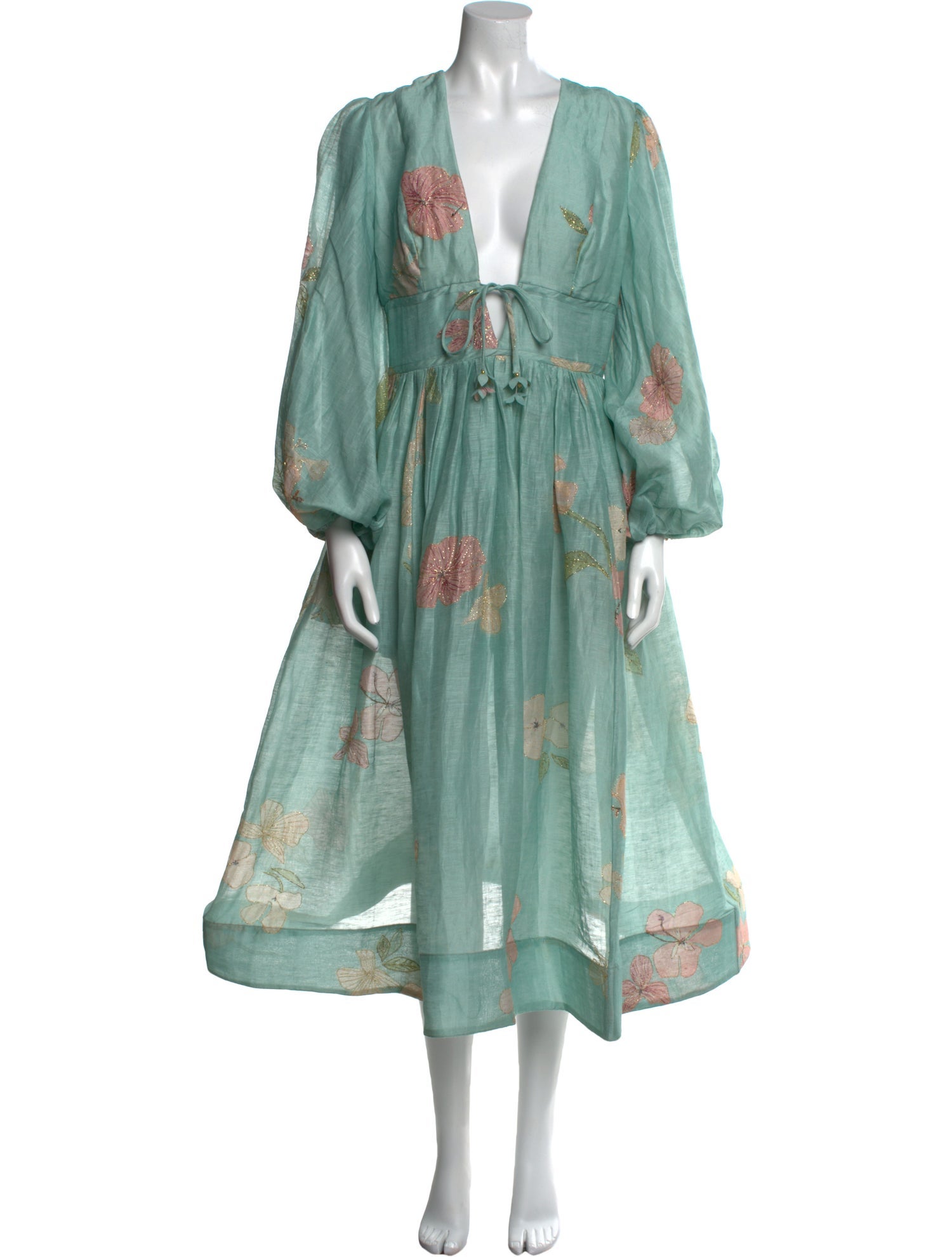 Zimmermann Linen Long Dress w/ Tags