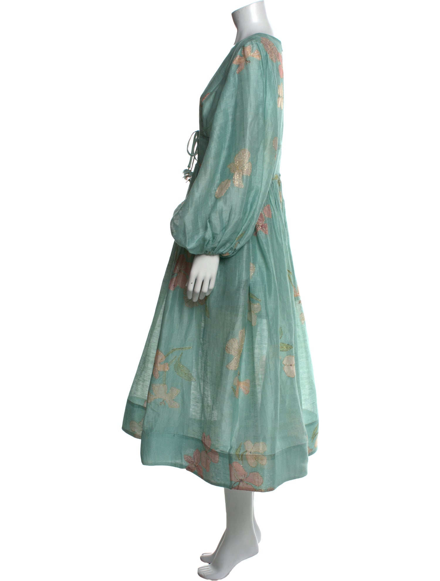 Zimmermann Linen Long Dress w/ Tags