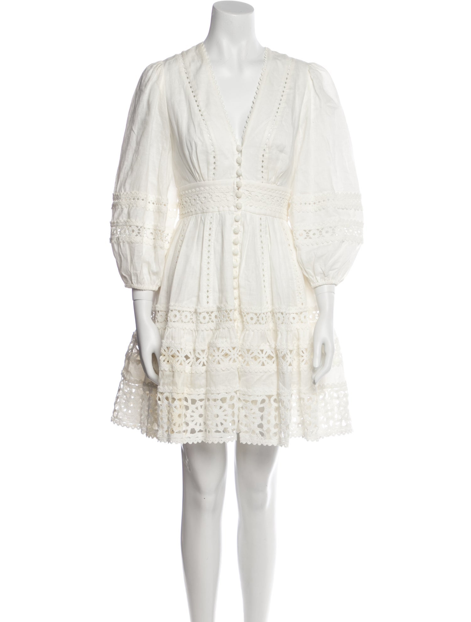 Zimmermann Linen Mini Dress