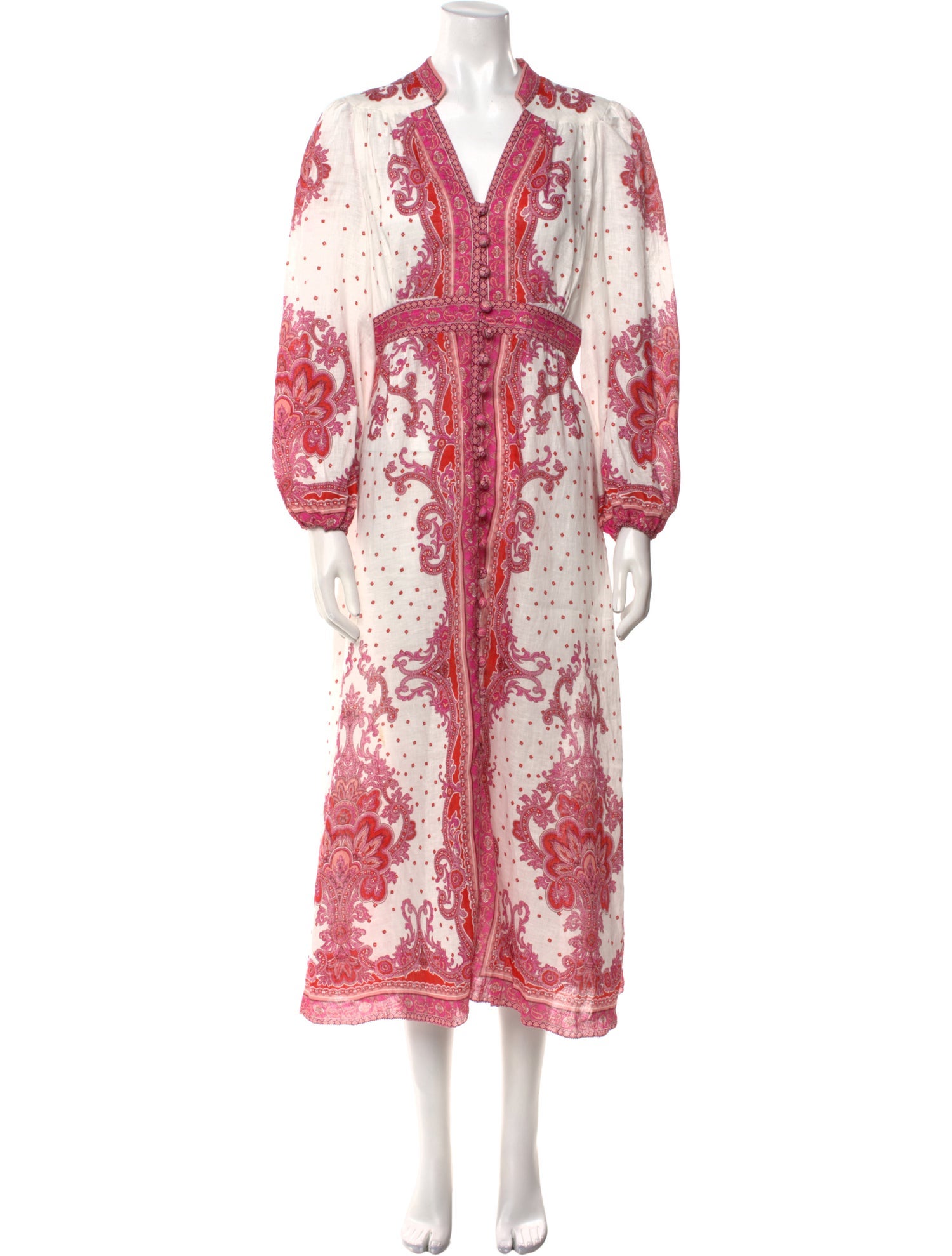 Zimmermann Bells Paisley Long Dress