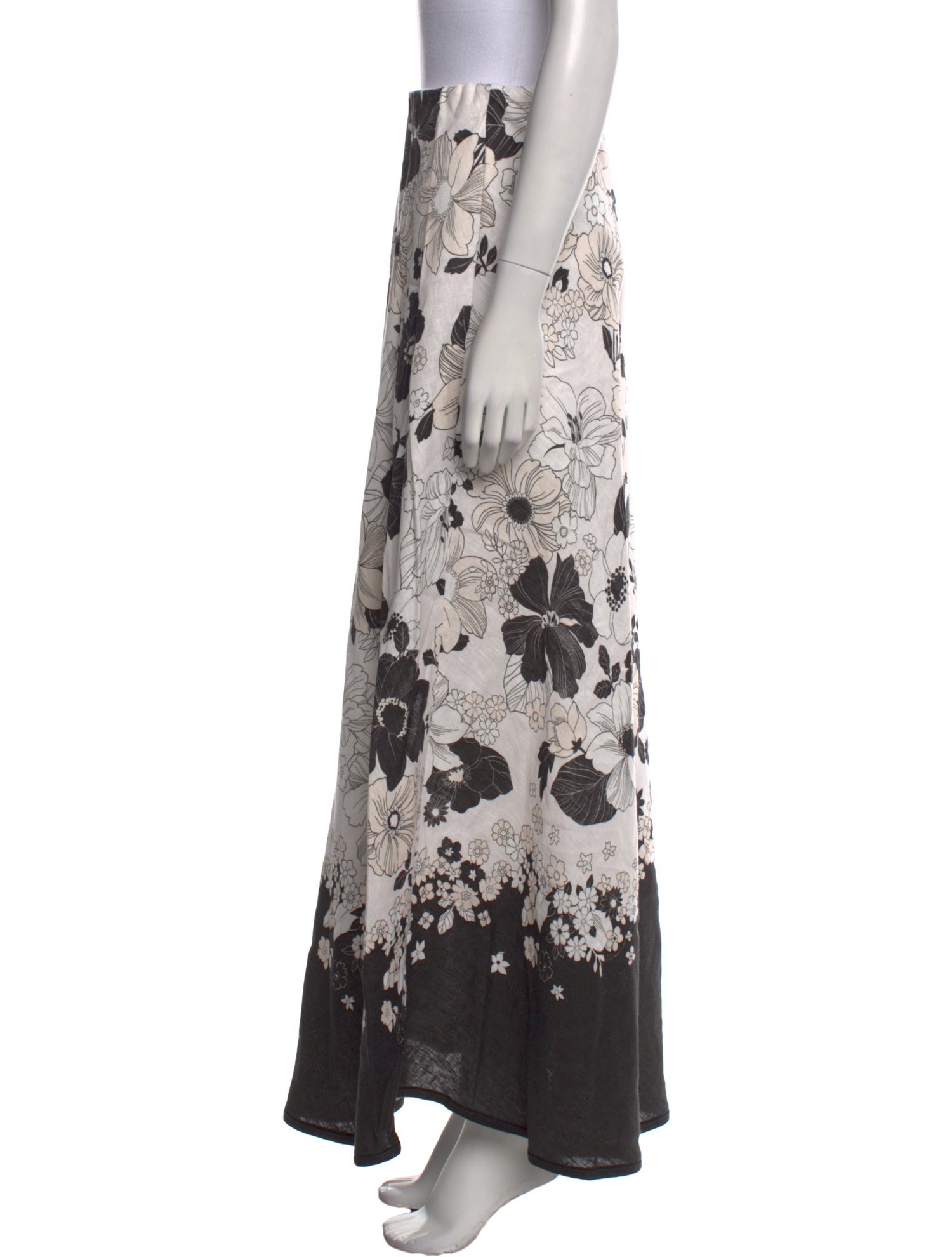 Zimmermann Linen Long Skirt