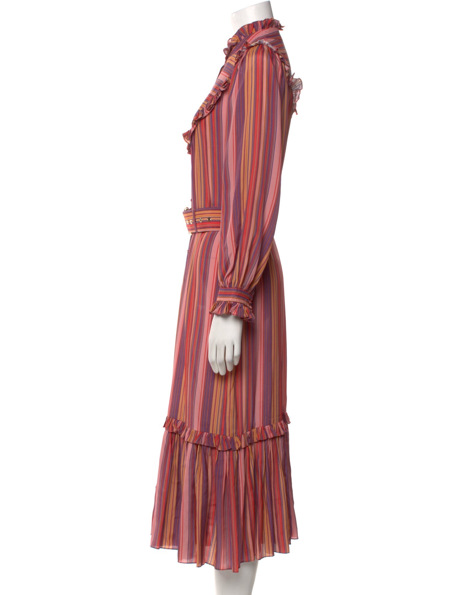 Zimmermann Striped Long Dress