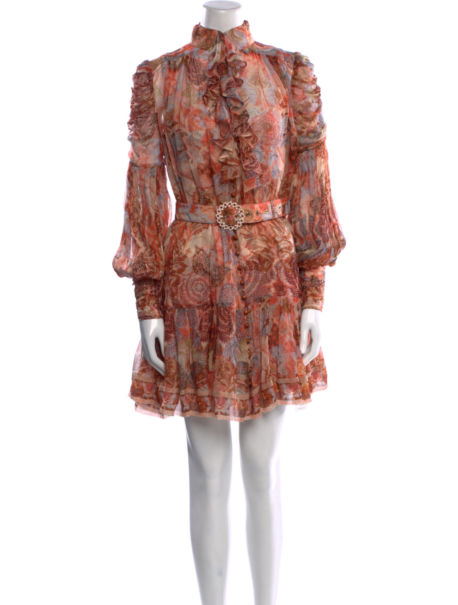 Zimmermann Printed Mini Dress