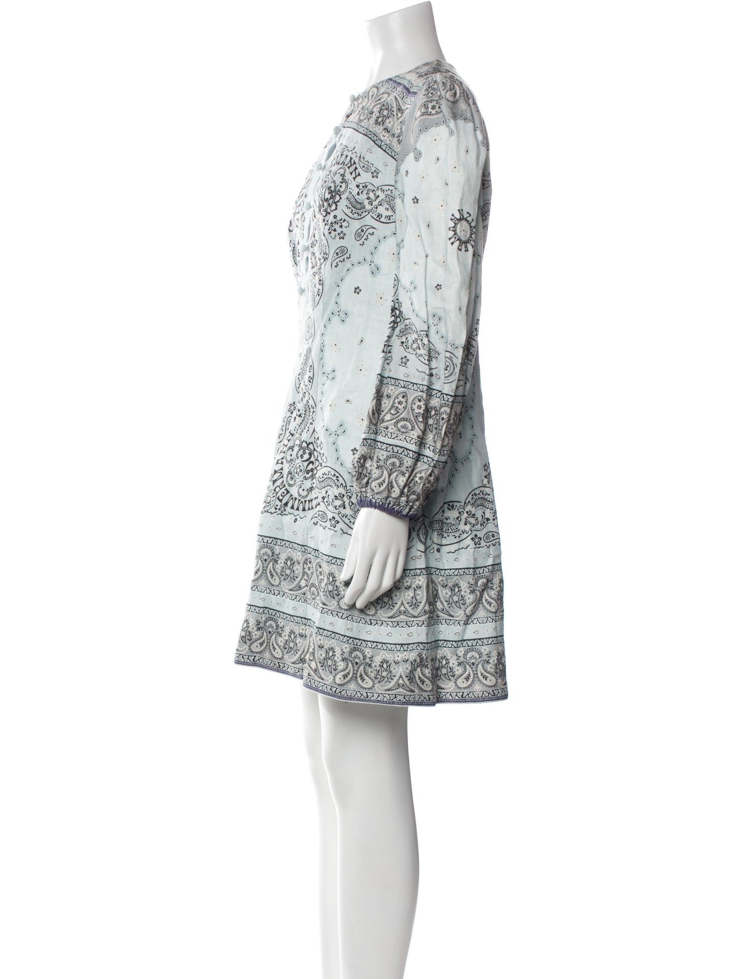 Zimmermann Linen Mini Dress