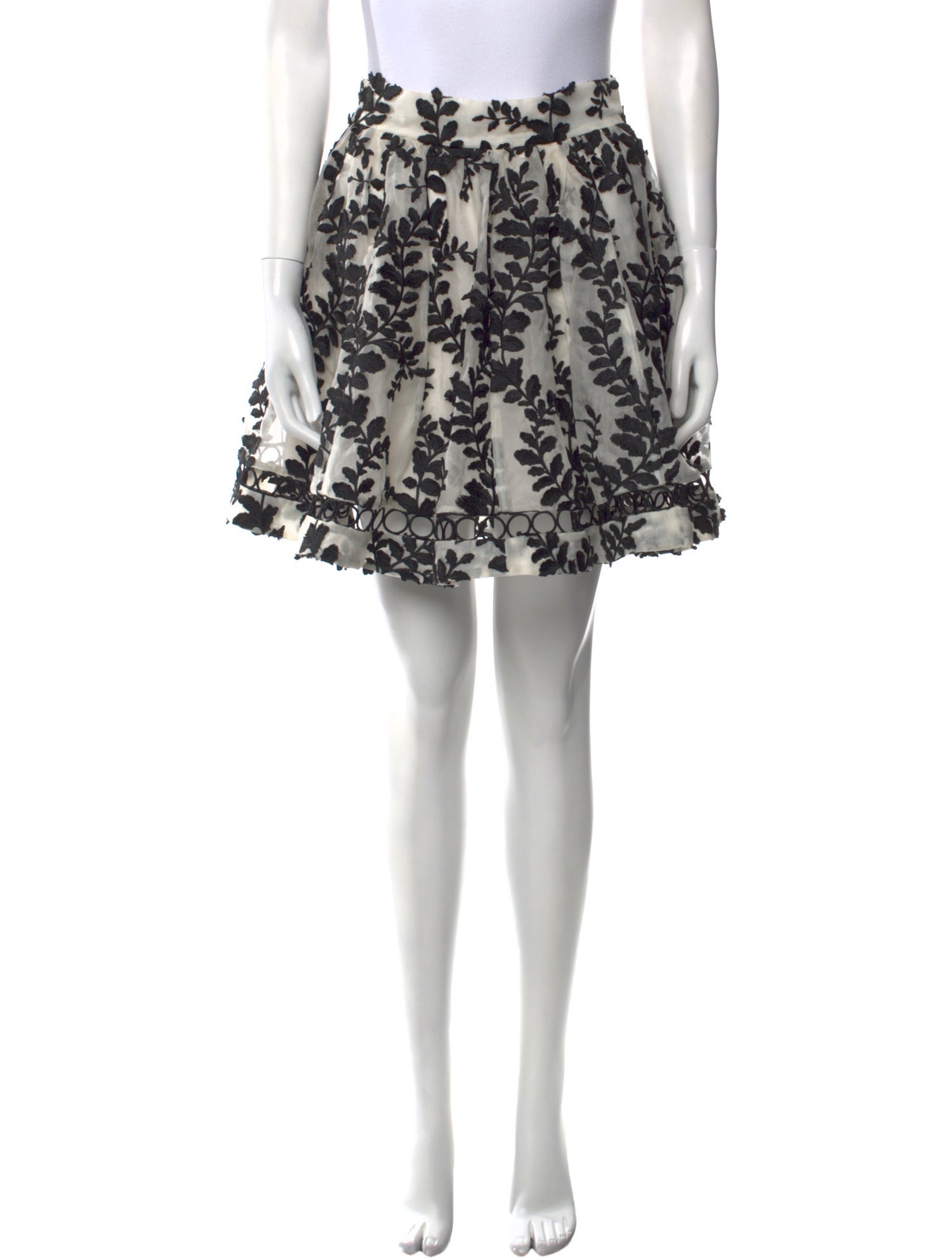 Zimmermann Silk Mini Skirt