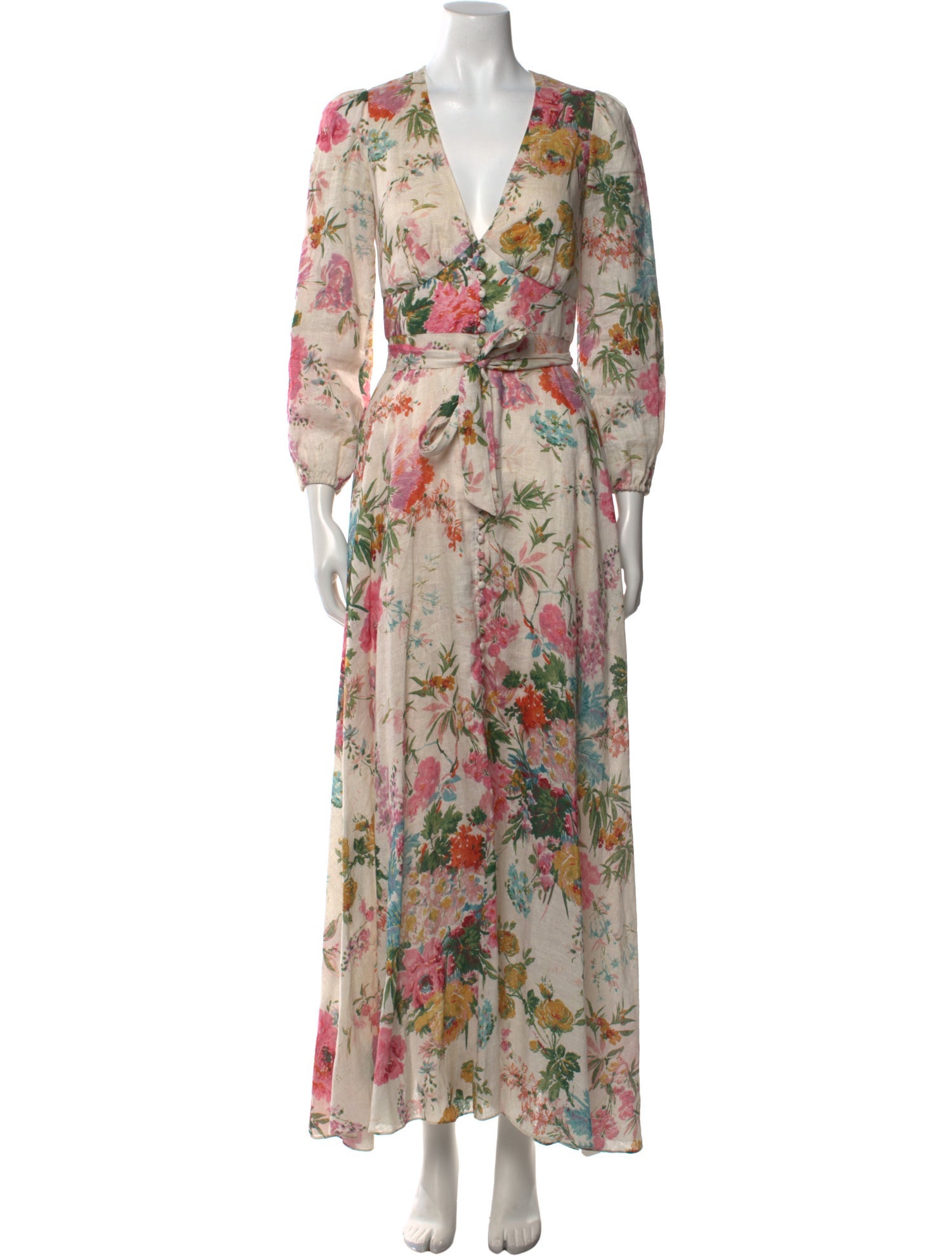 Zimmermann Linen Long Dress