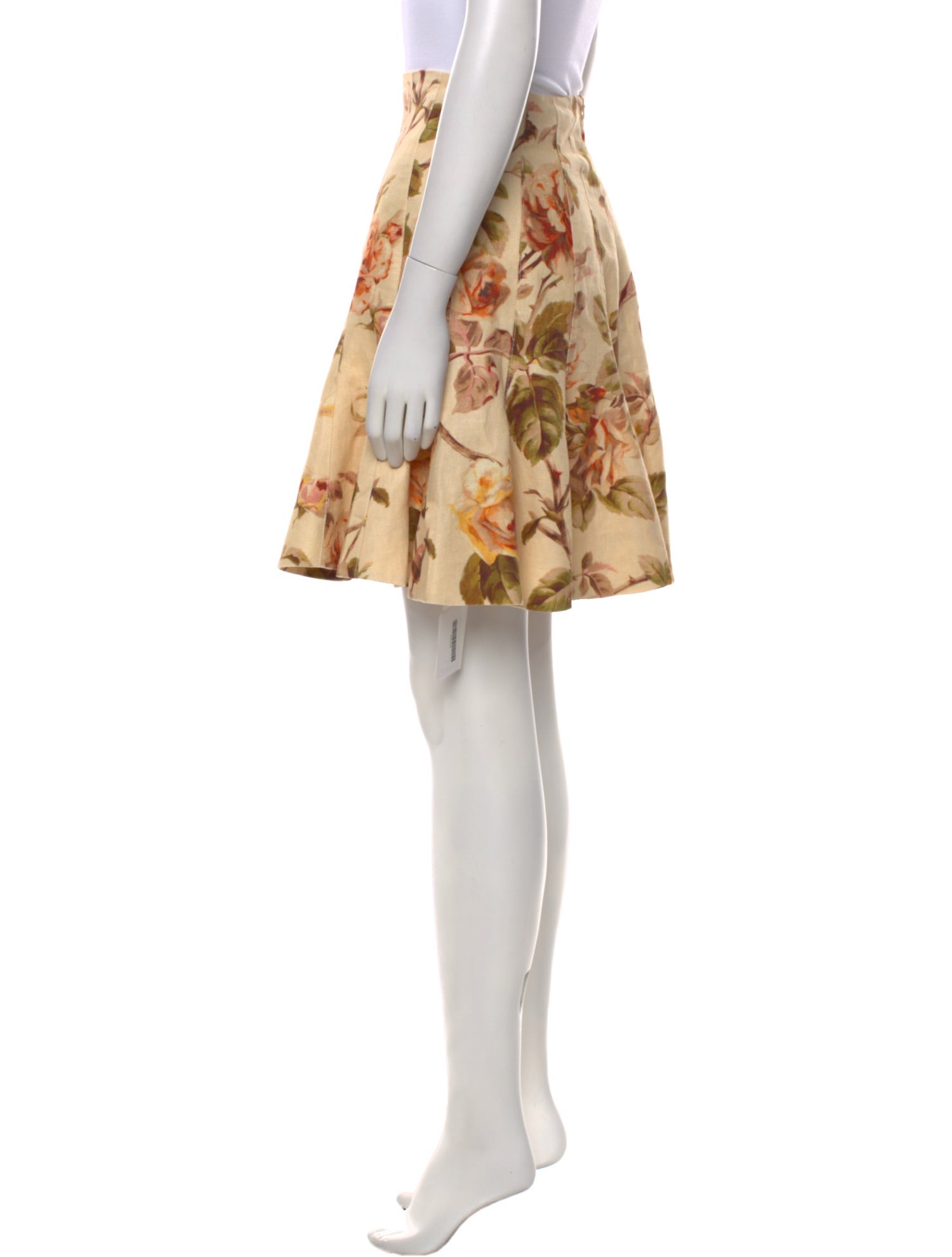 Zimmermann Linen Knee-Length Skirt