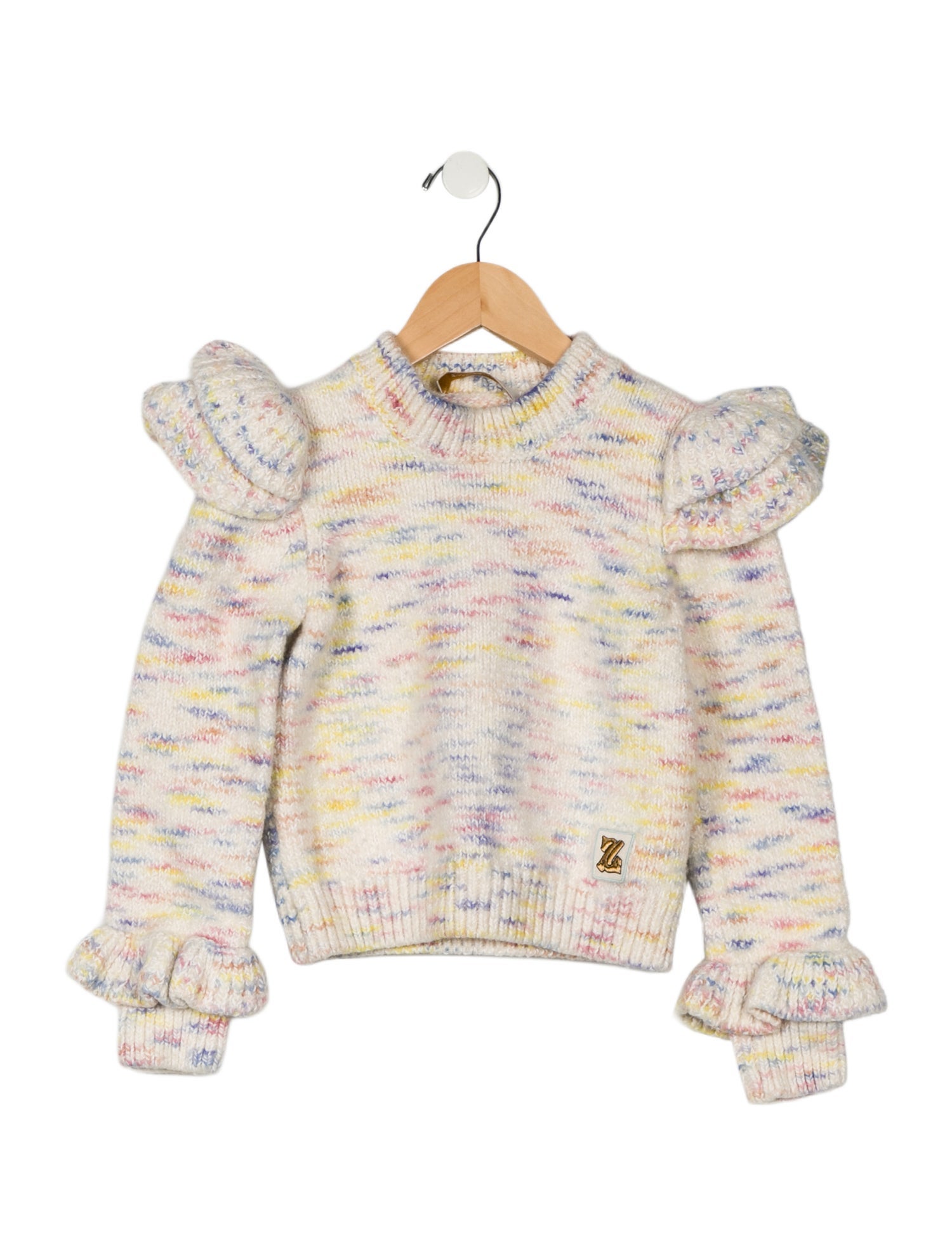Zimmermann Kids Zimmermann Kids Girls' Merino Wool Knit Sweater