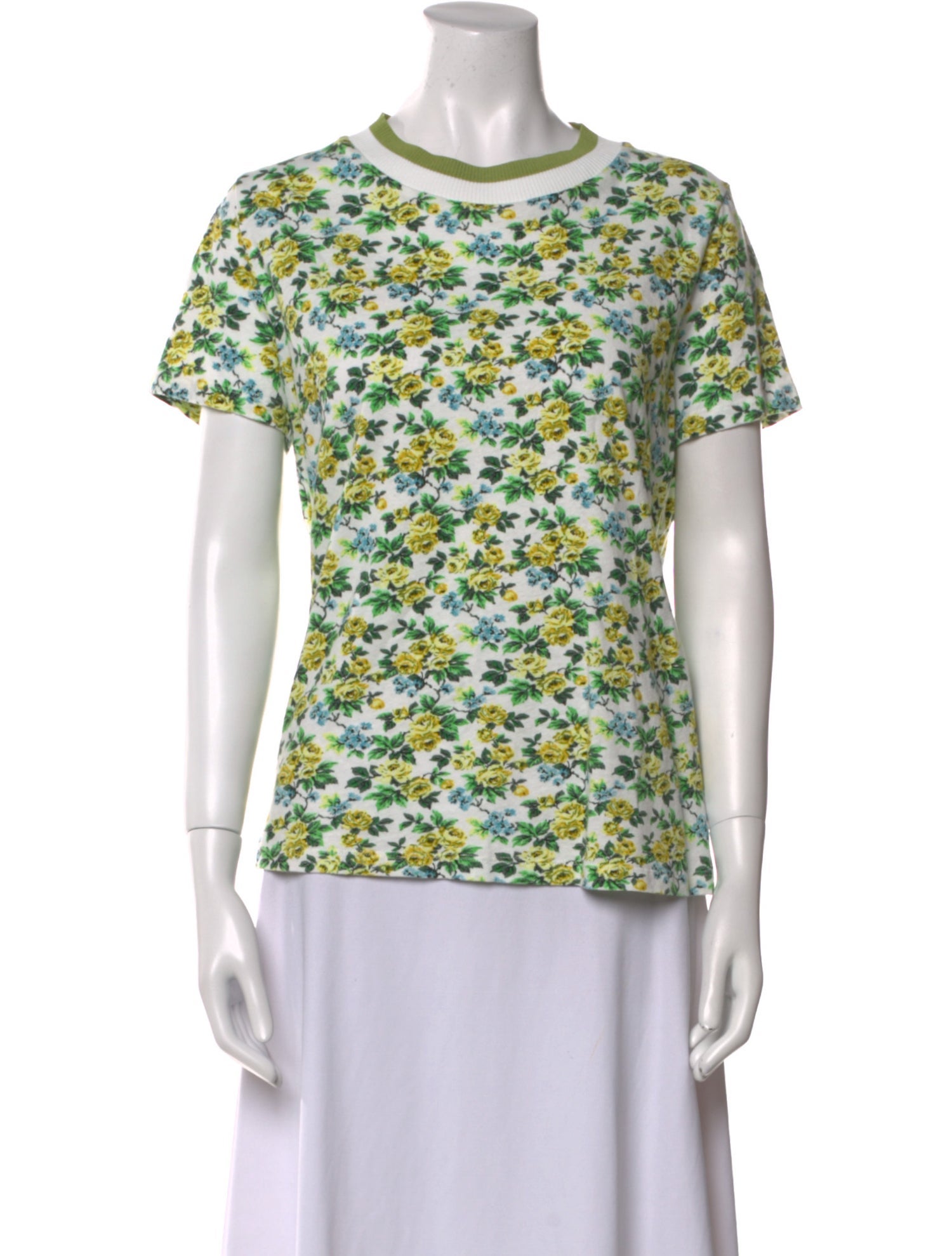 Zimmermann Linen Printed T-Shirt