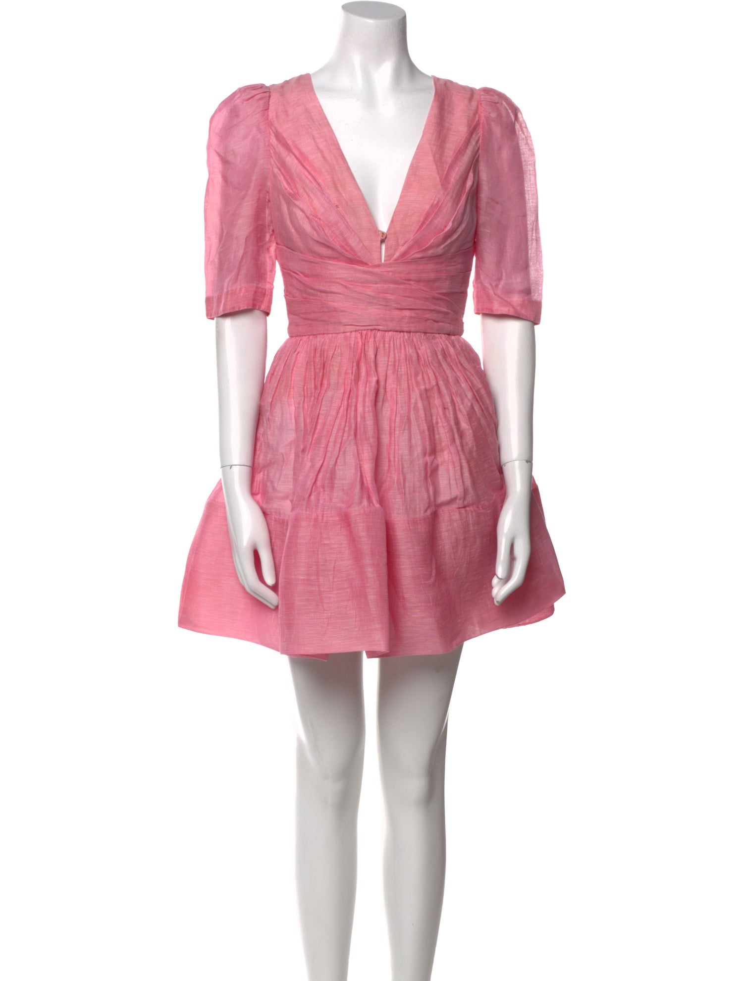 Zimmermann Linen Mini Dress