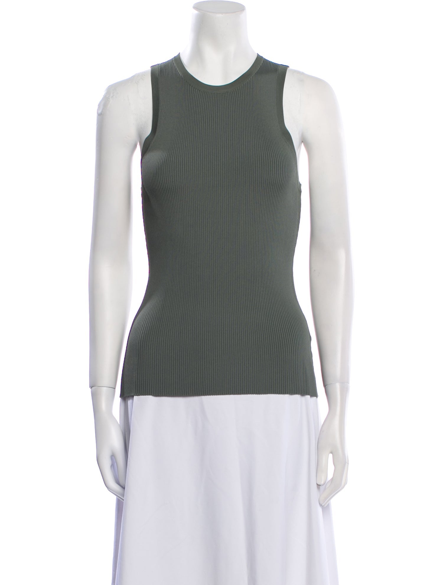 Zimmermann Striped Crew Neck Top