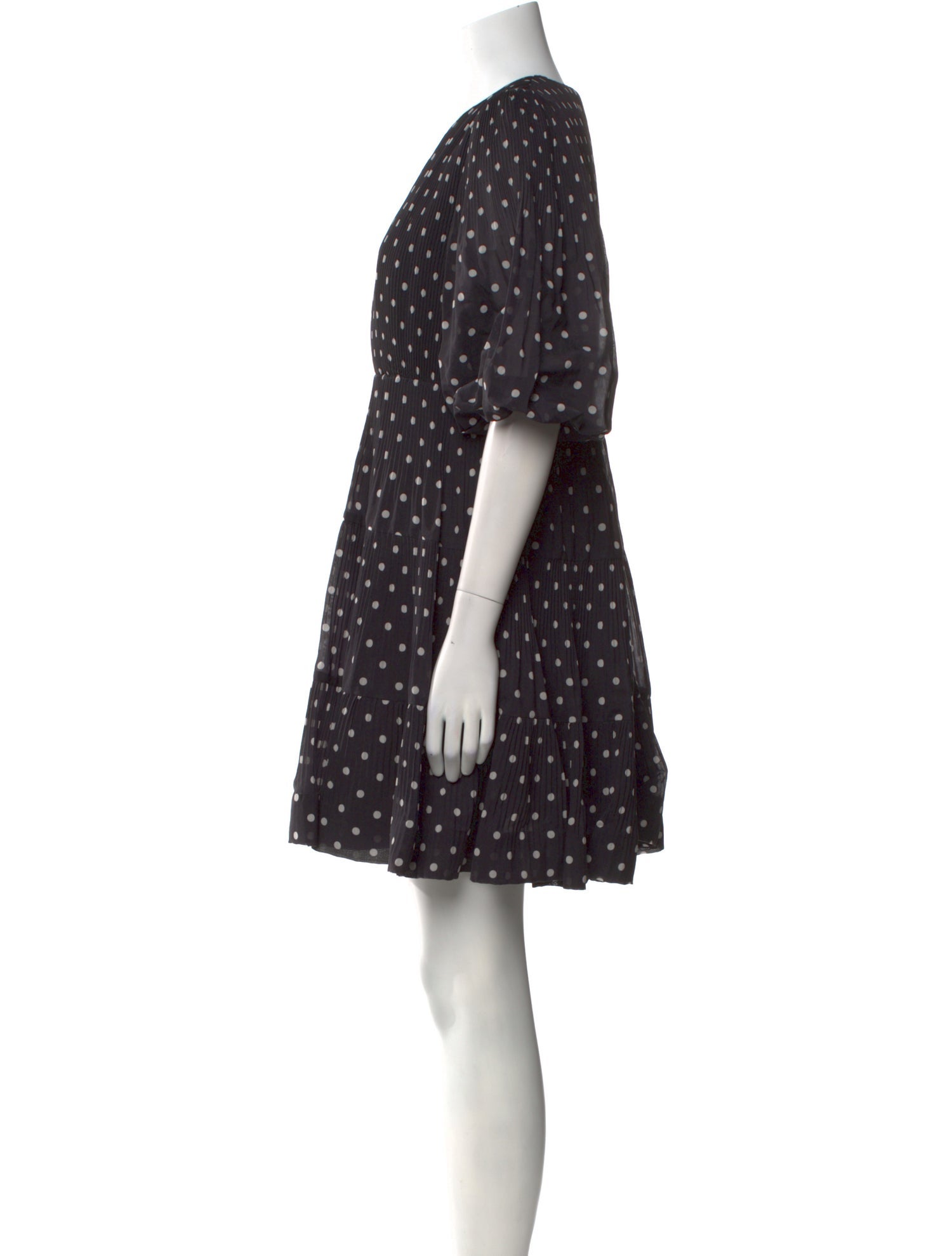 Zimmermann Polka Dot Print Mini Dress