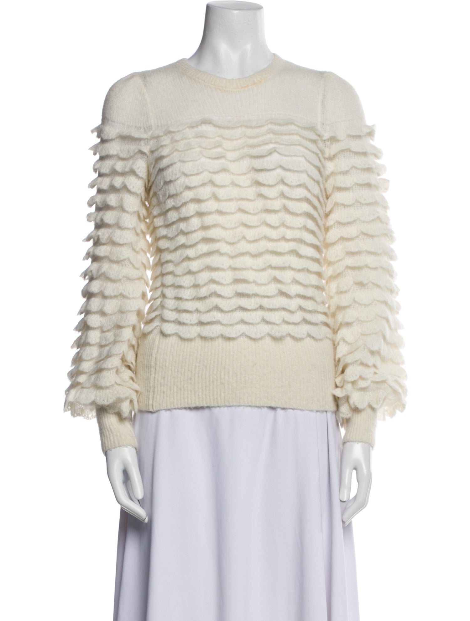 Zimmermann Alpaca Printed Sweater