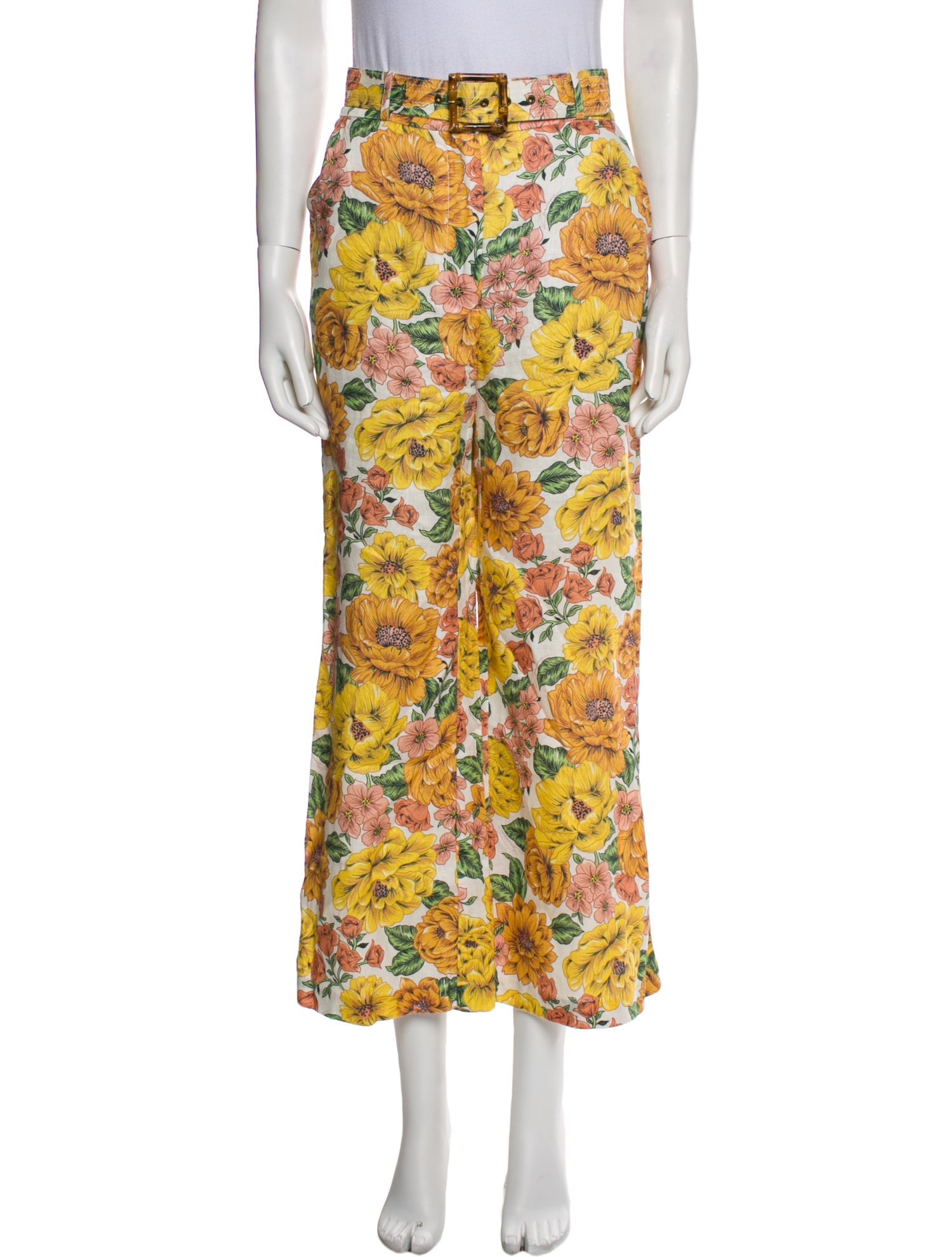 Zimmermann Linen Wide Leg Pants