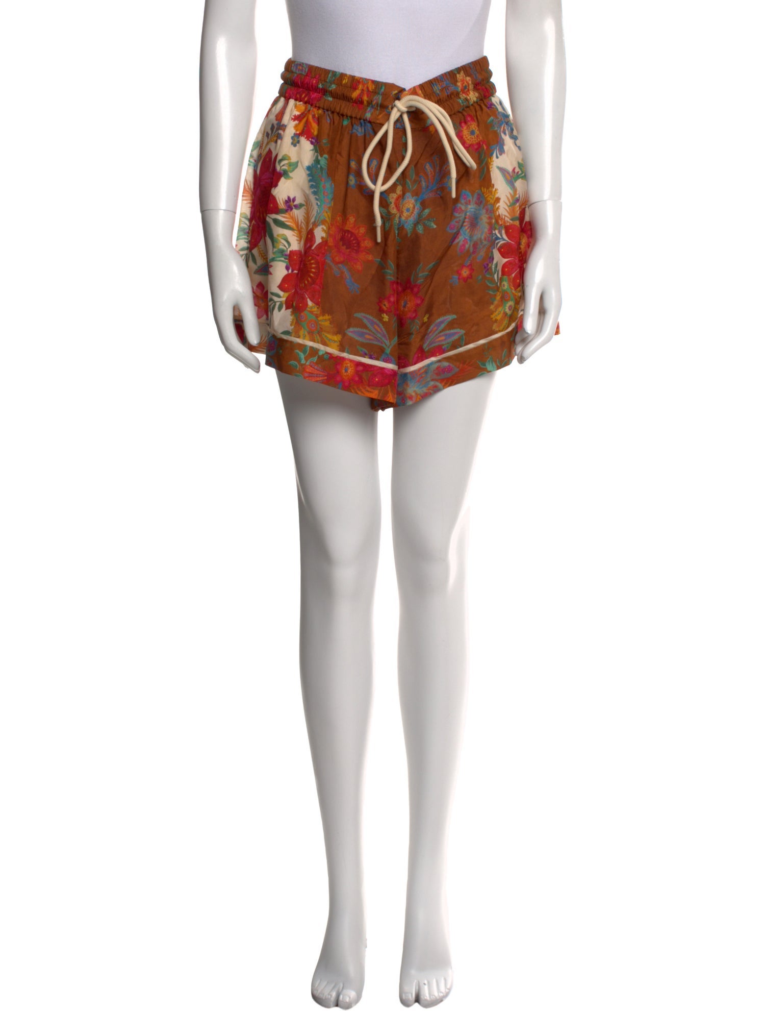 Zimmermann Silk Mini Shorts