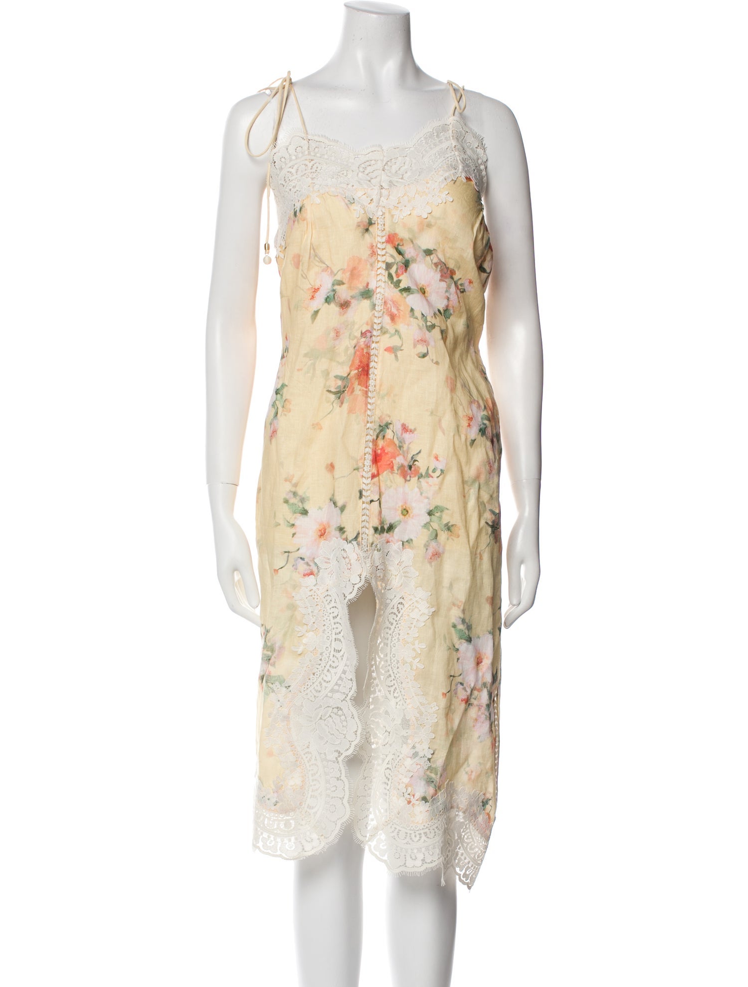 Zimmermann Linen Midi Length Dress