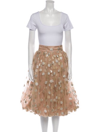 Zimmermann Polka Dot Print Skirt Set