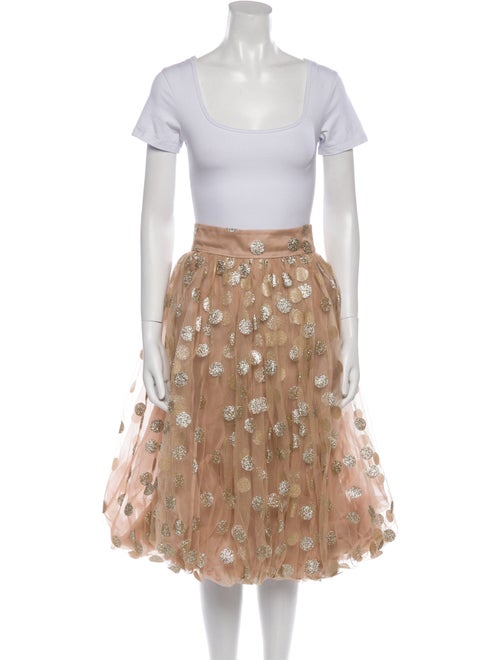 Zimmermann Polka Dot Print Skirt Set