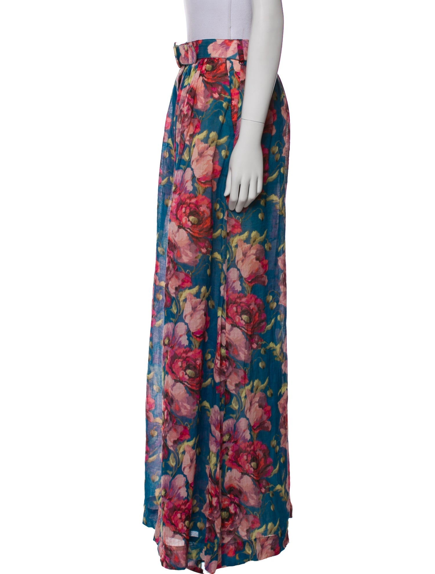 Zimmermann Printed Wide Leg Pants