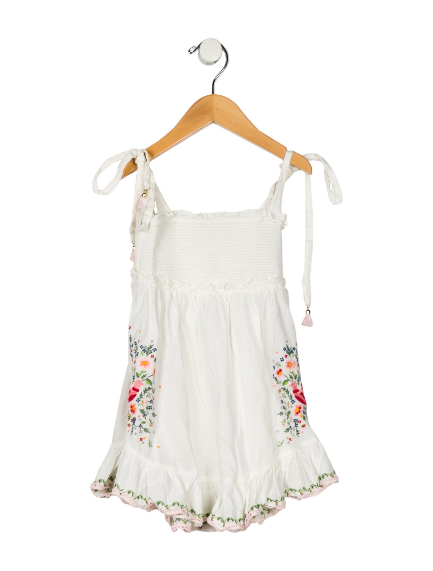 Zimmermann Kids Zimmermann Kids Girls' Embroidered Cotton Dress
