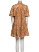 Zimmermann Animal Print Mini Dress