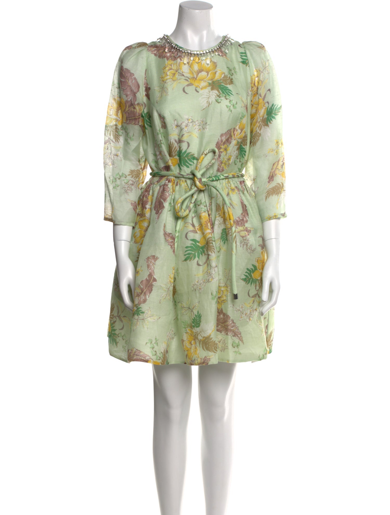 Zimmermann Linen Mini Dress