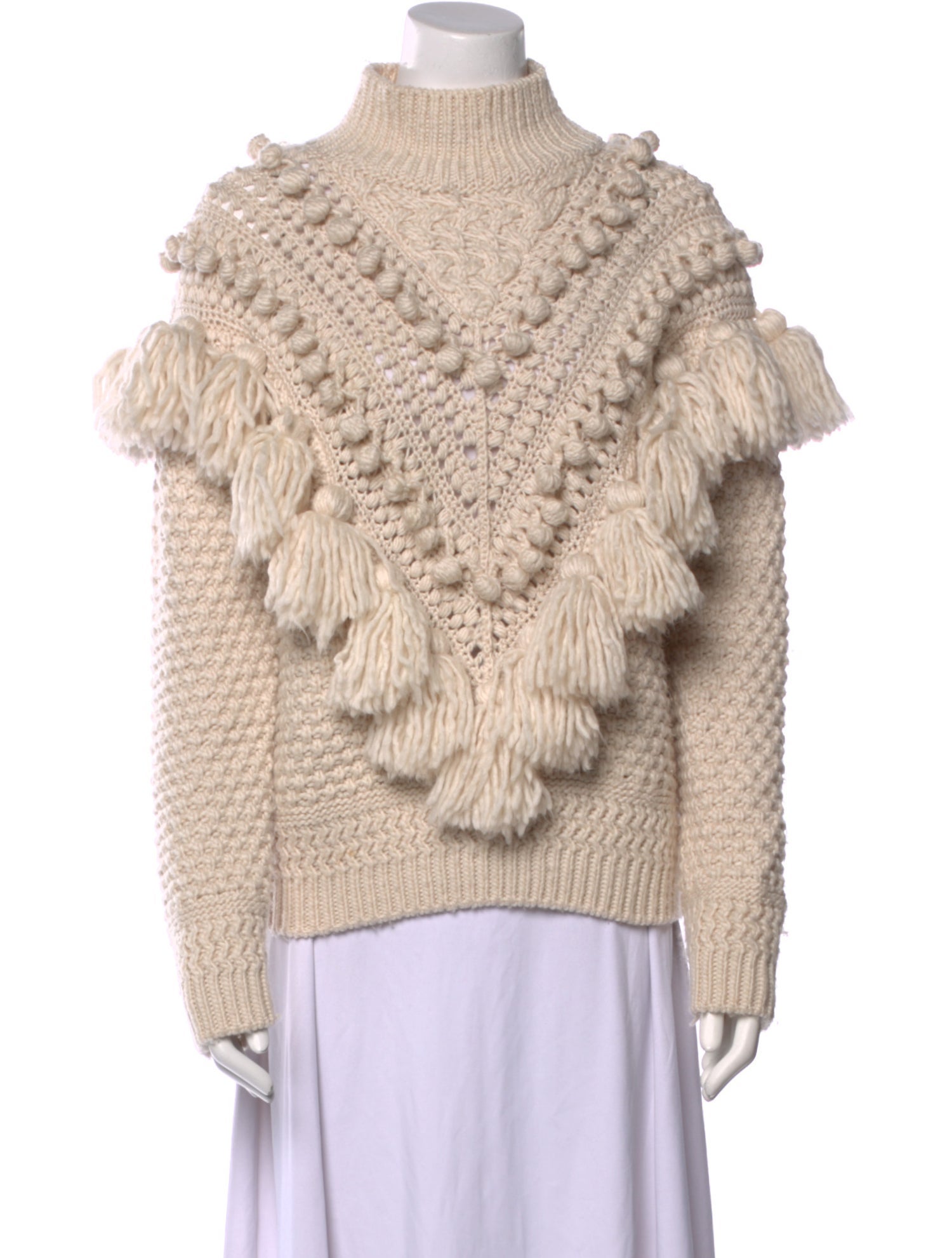 Zimmermann Wool Turtleneck Sweater