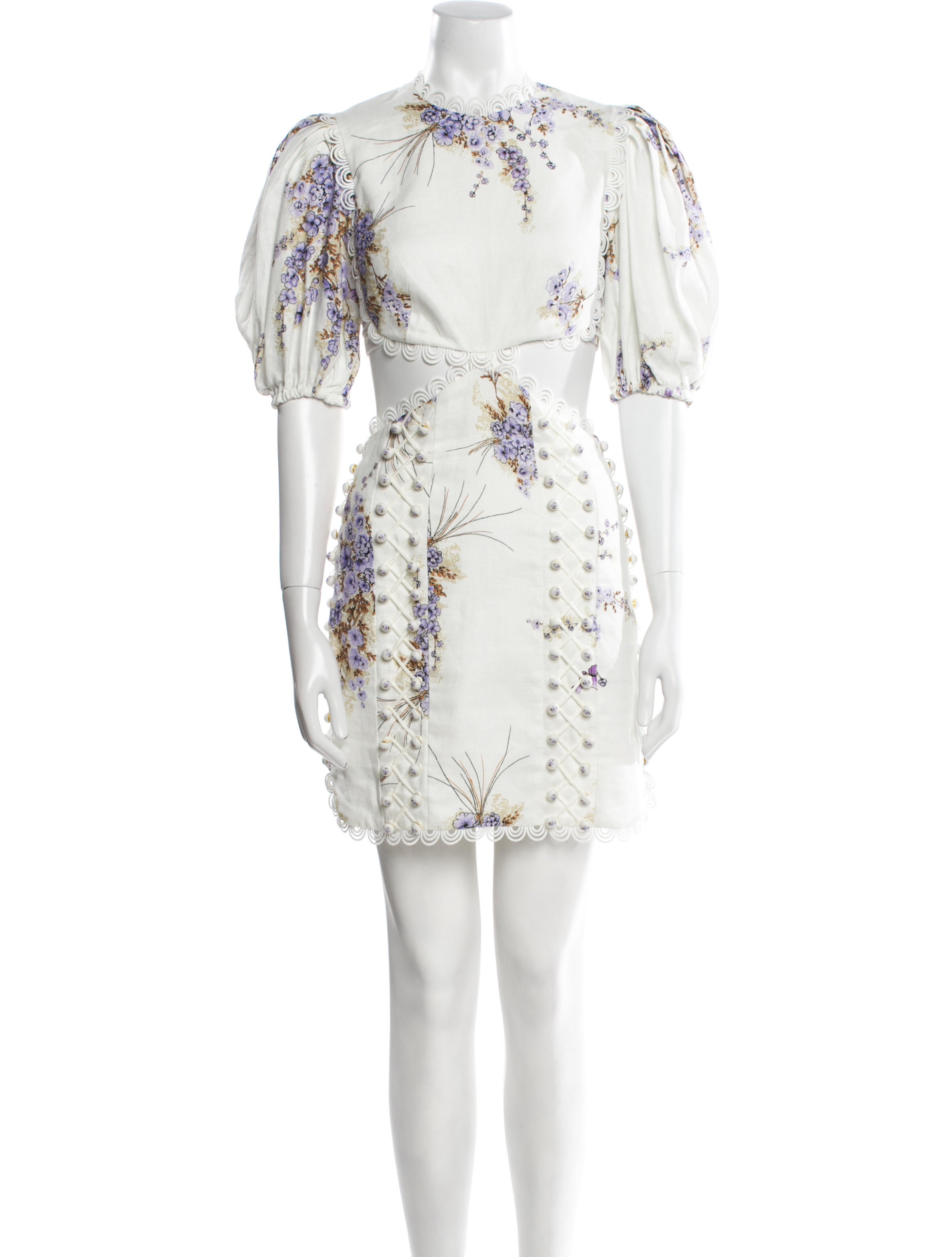 Zimmermann Linen Mini Dress