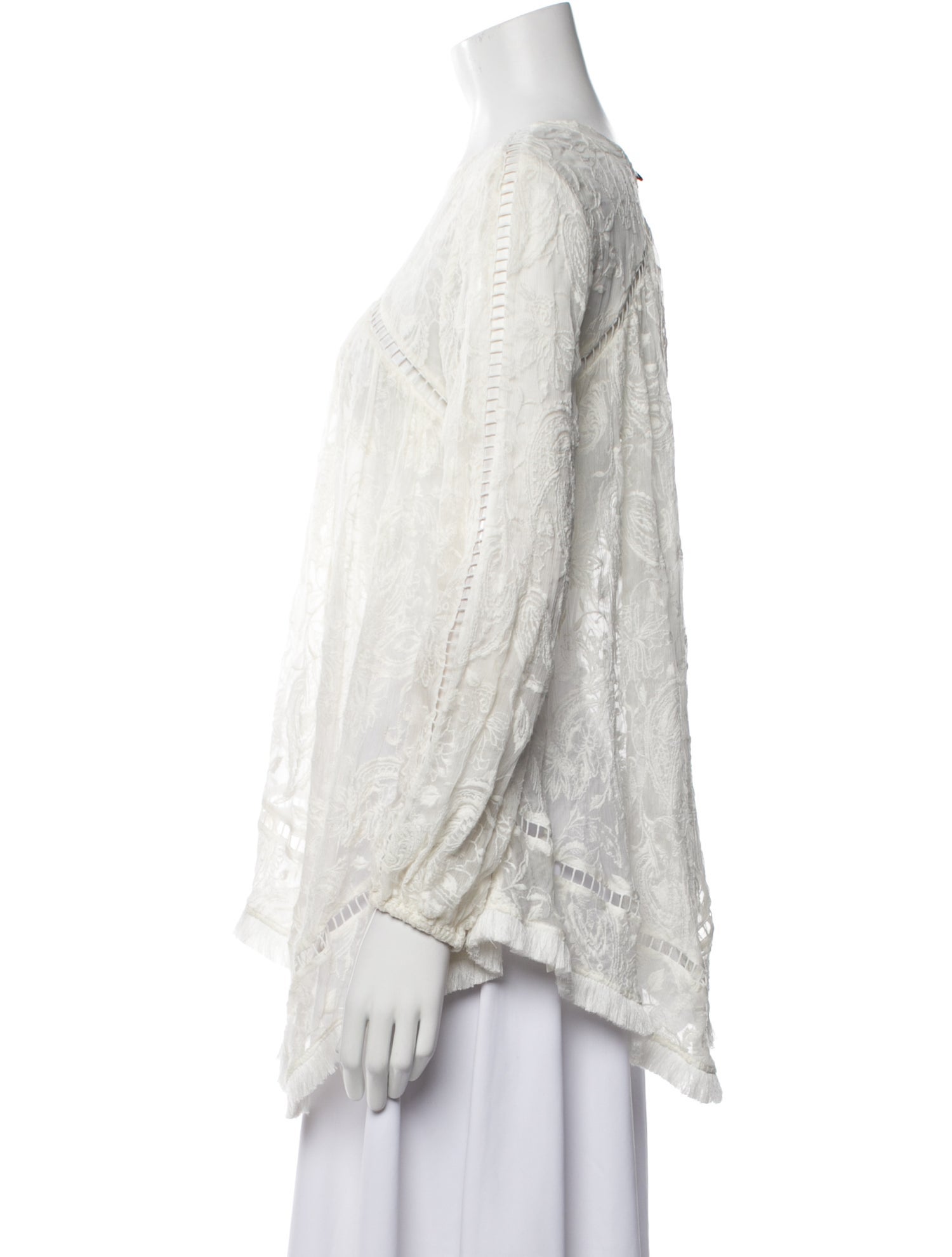 Zimmermann Silk V-Neck Tunic