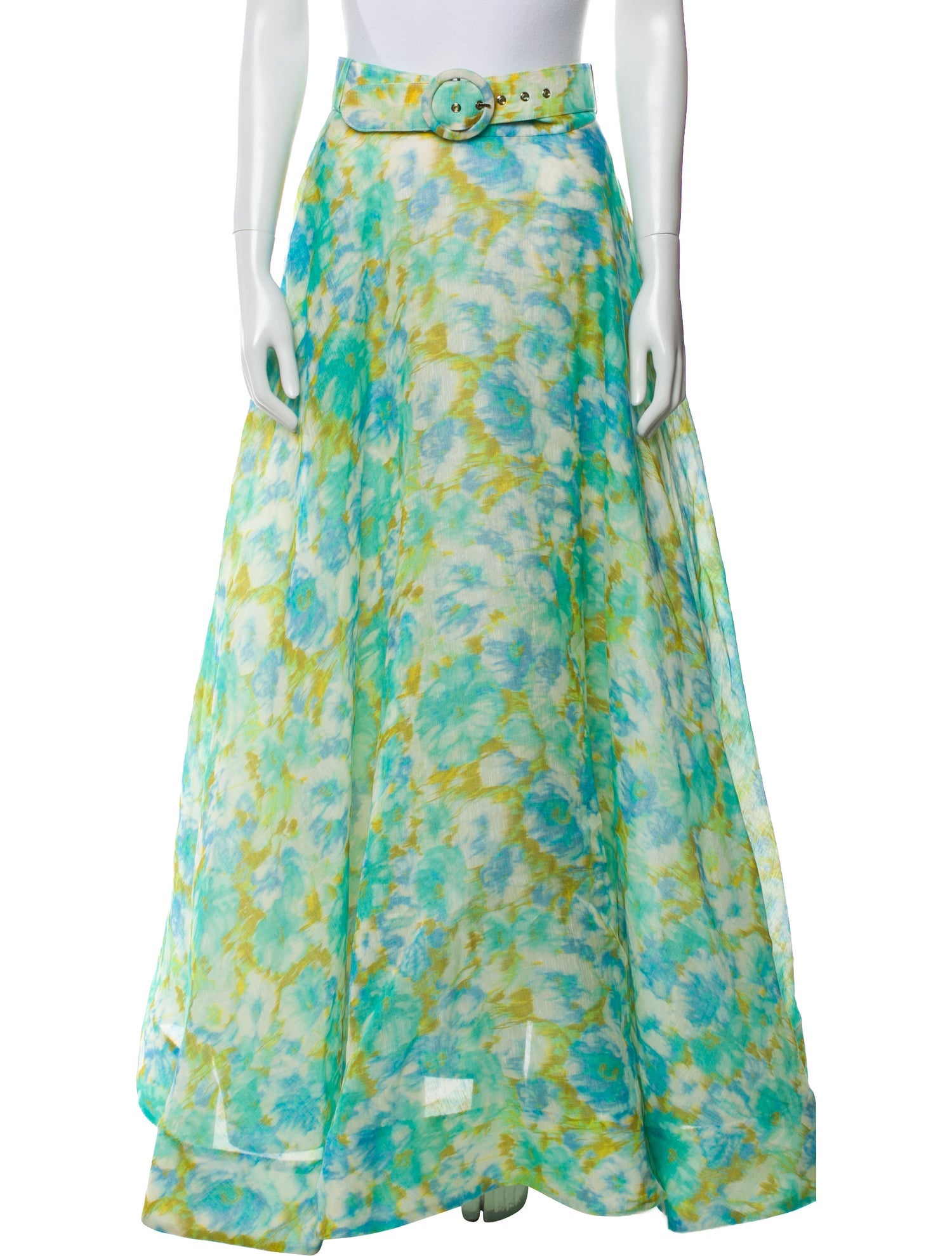 Zimmermann Linen Long Skirt