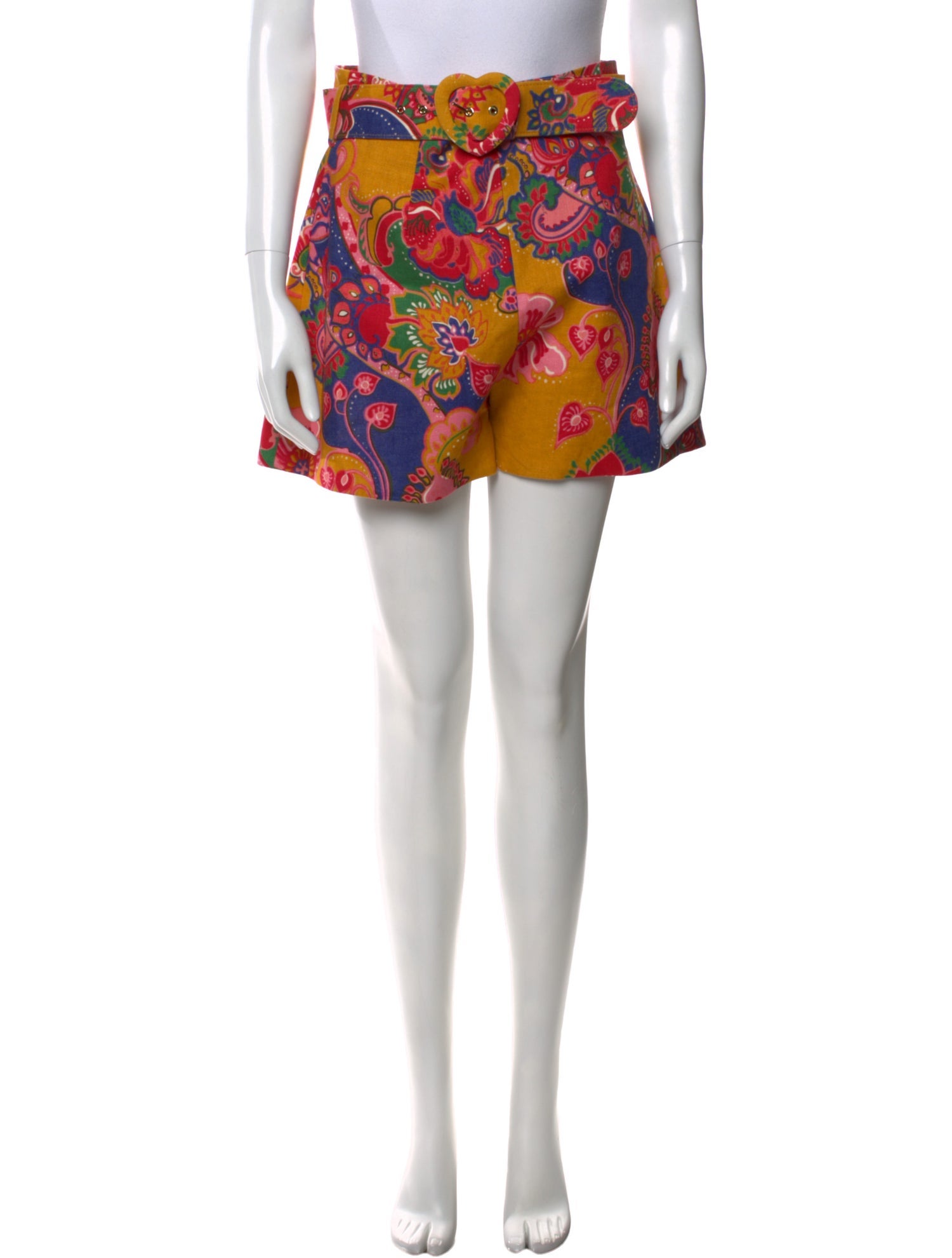 Zimmermann Linen Mini Shorts