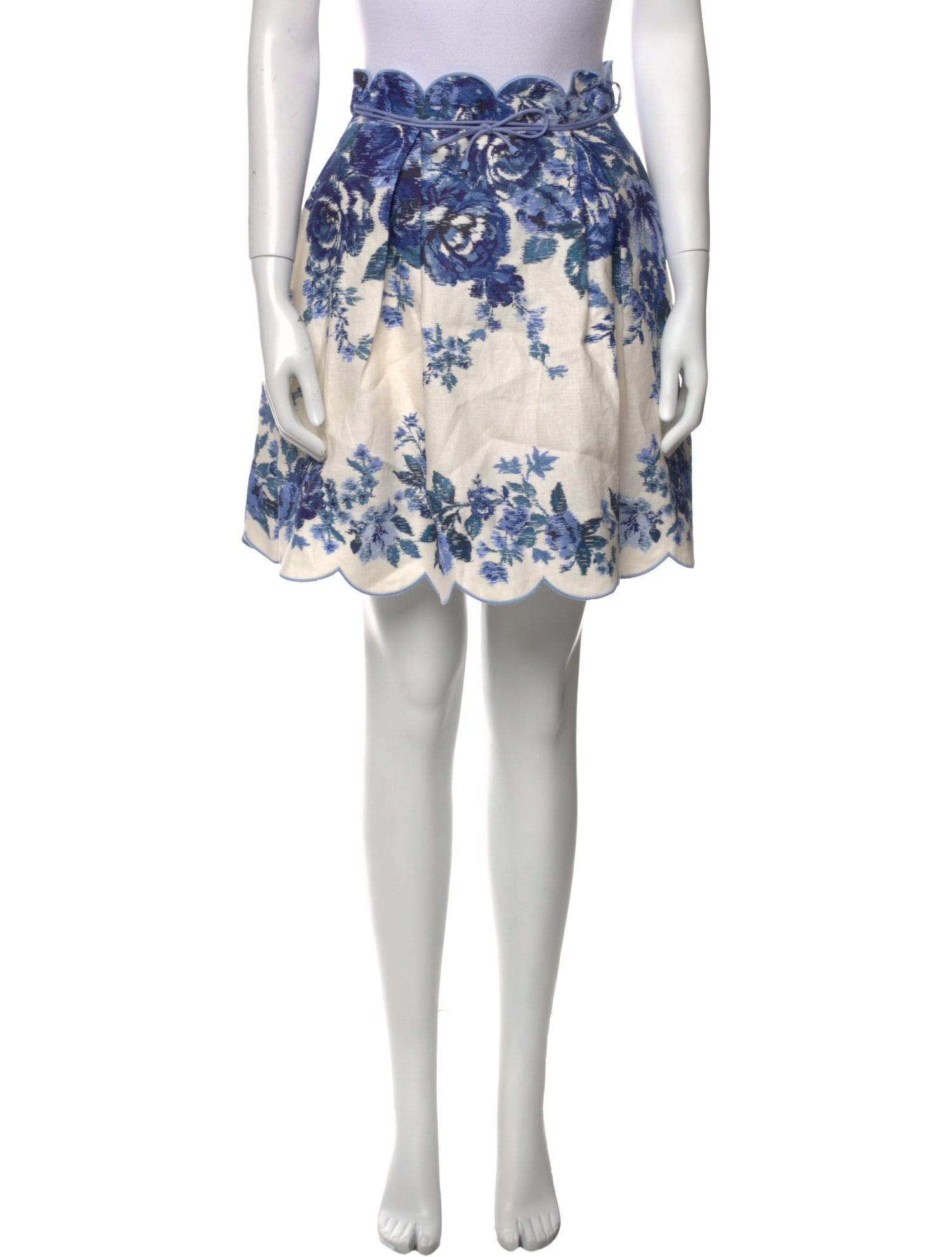 Zimmermann Linen Knee-Length Skirt