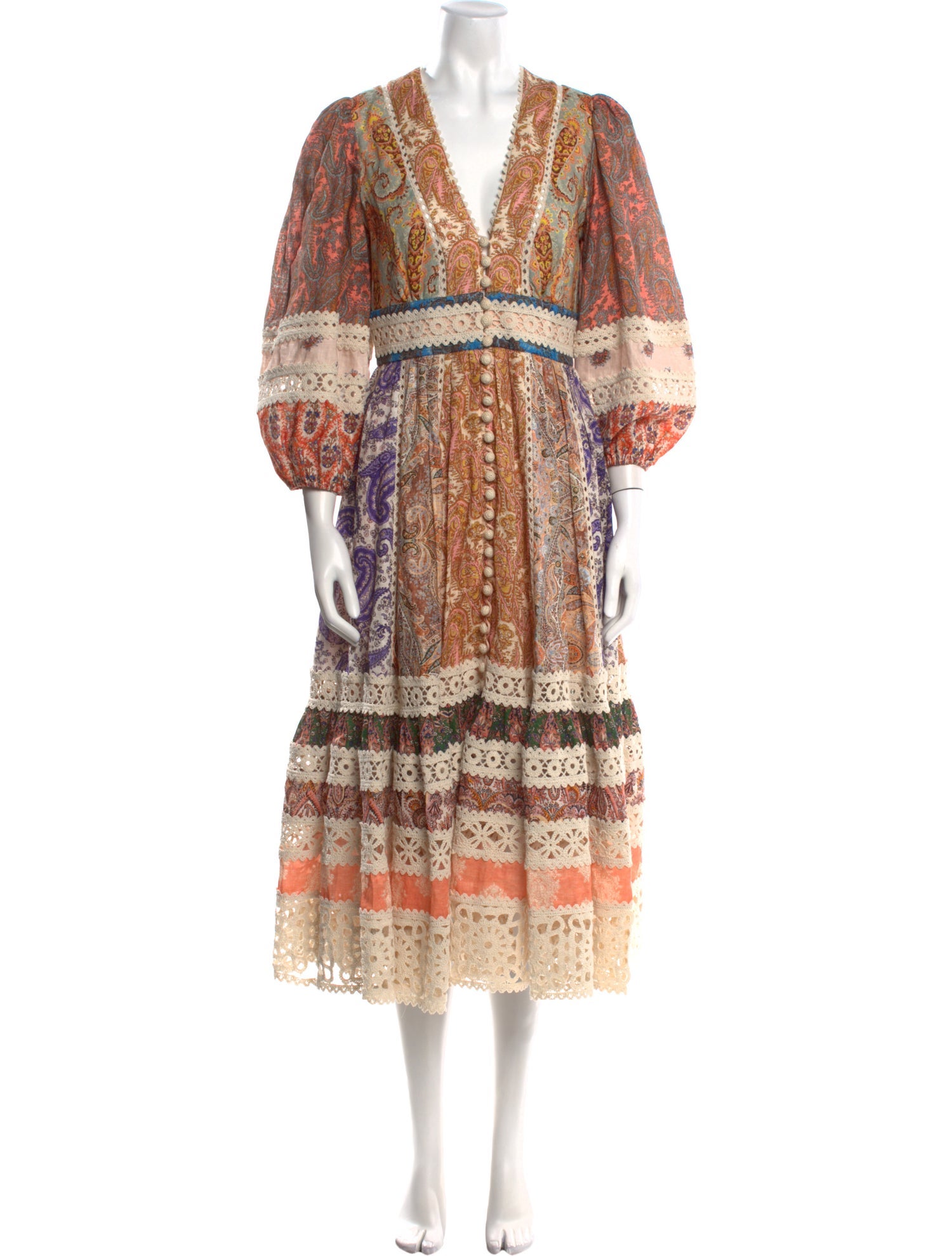 Zimmermann Linen Long Dress