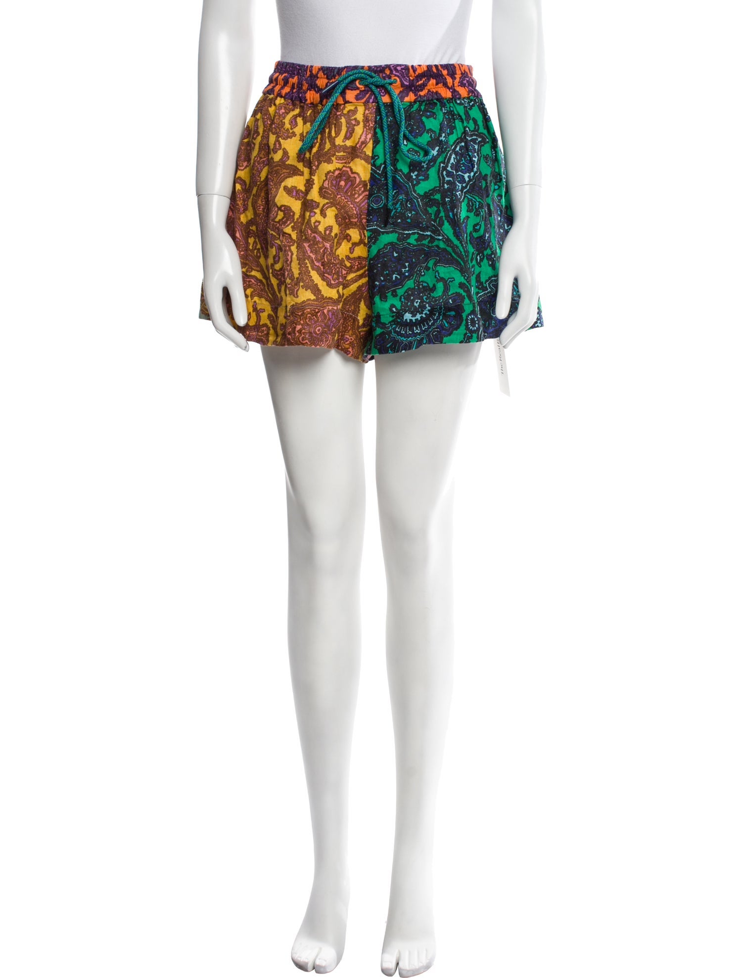 Zimmermann Linen Mini Shorts