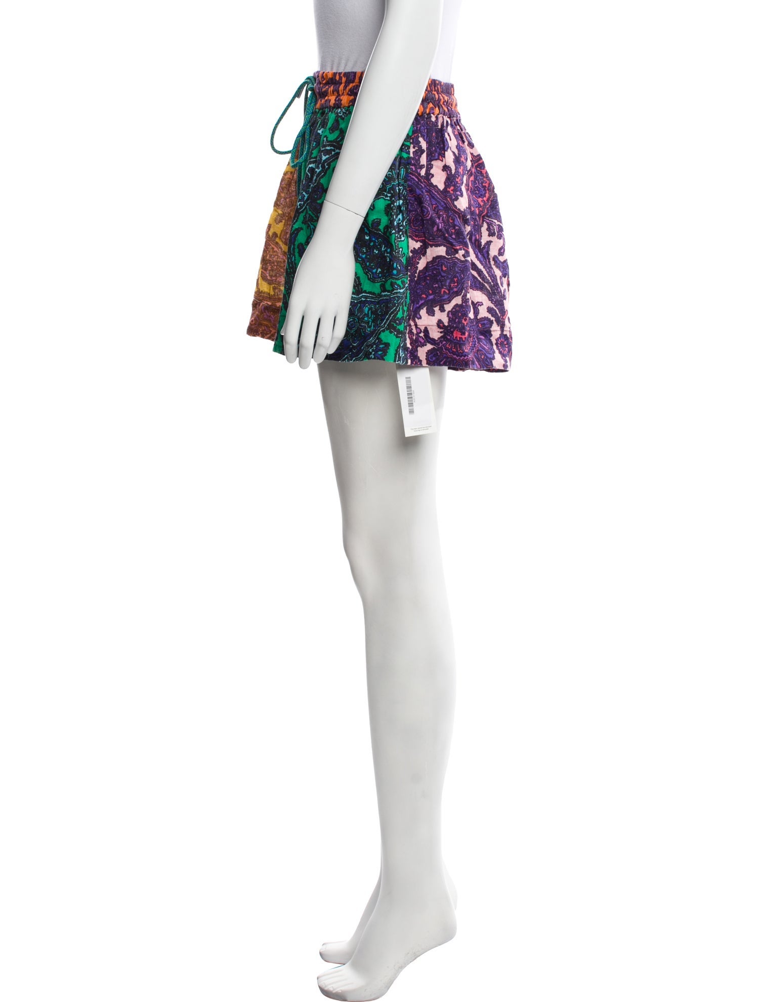 Zimmermann Linen Mini Shorts