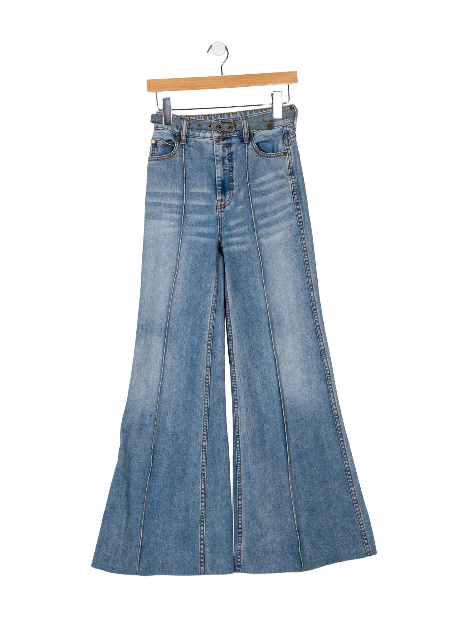 Zimmermann High-Rise Wide Leg Jeans