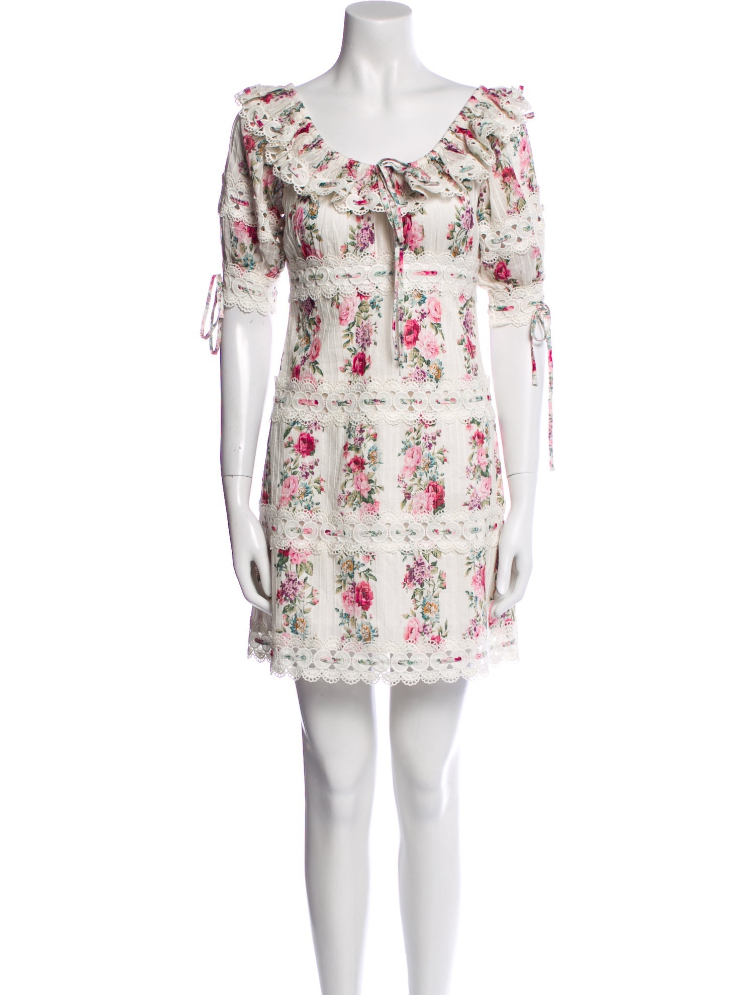 Zimmermann Printed Mini Dress w/ Tags