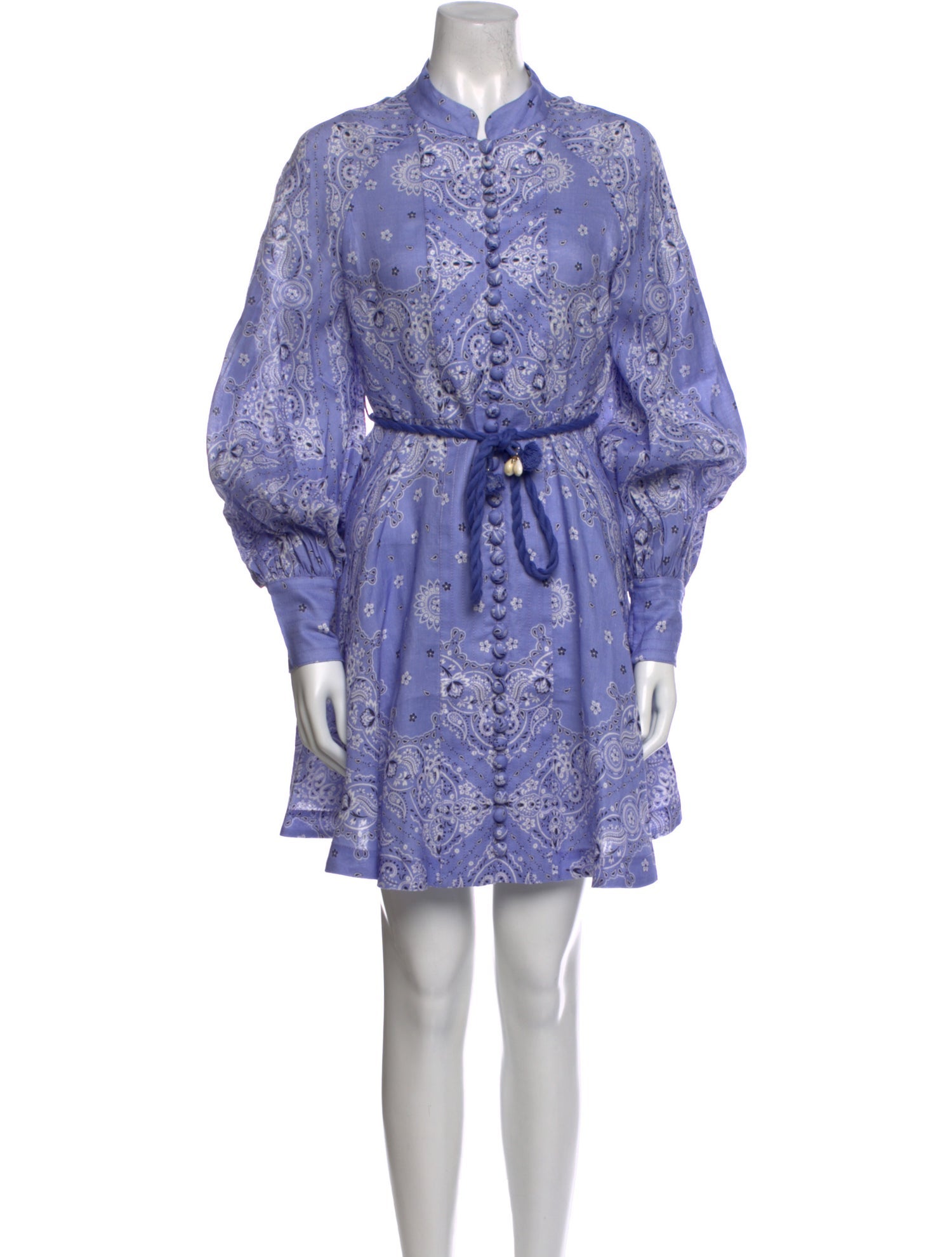 Zimmermann Linen Mini Dress