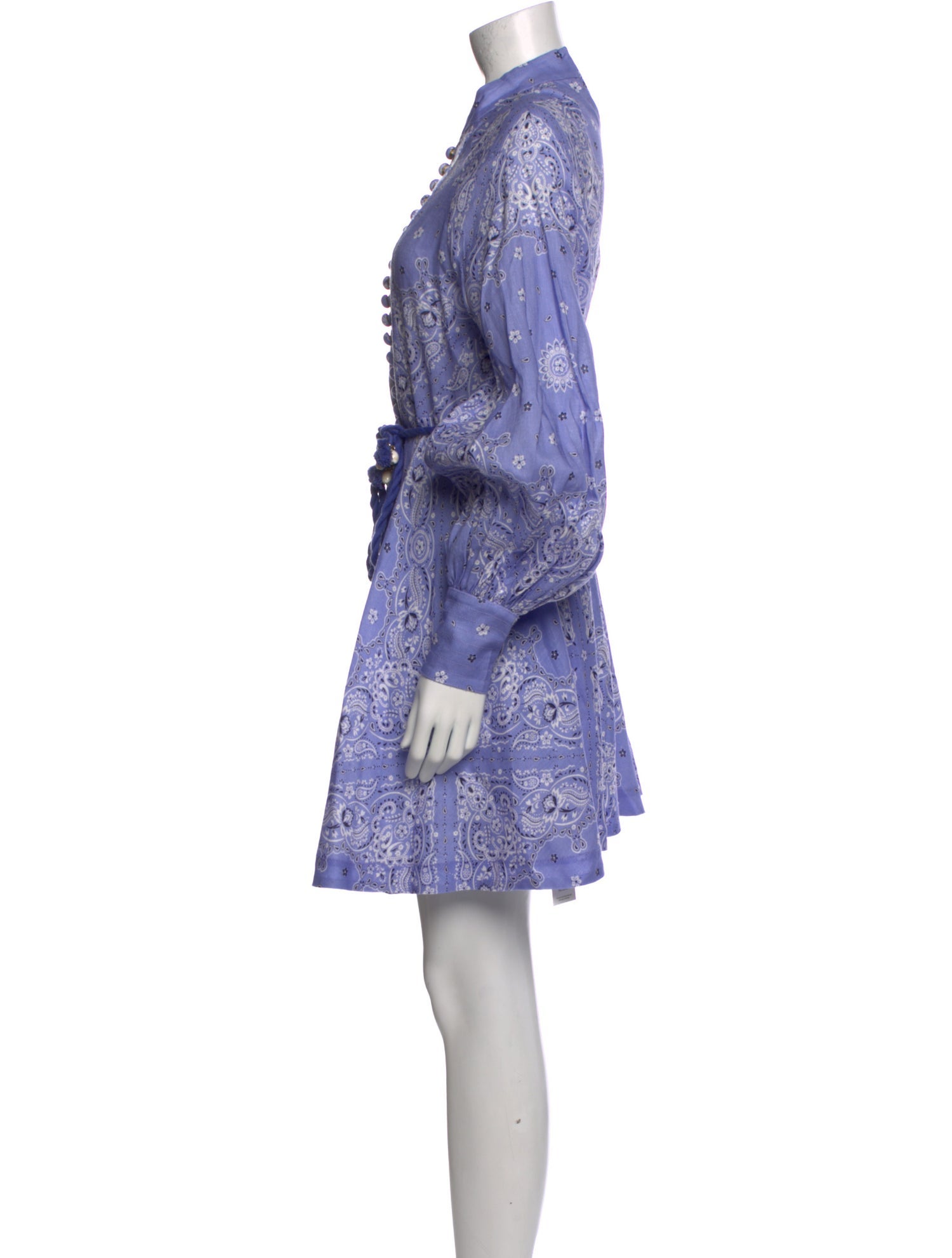 Zimmermann Linen Mini Dress