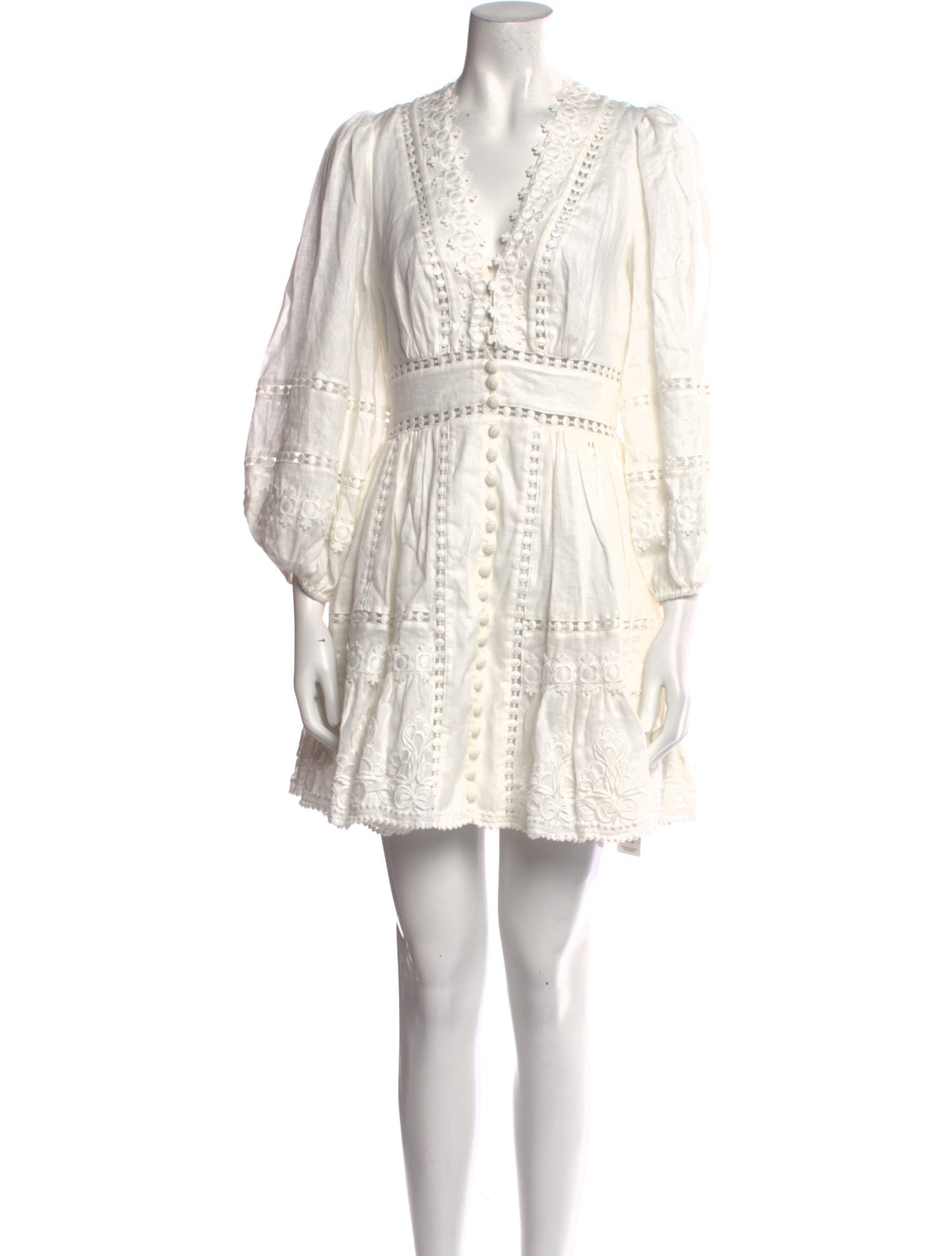 Zimmermann Linen Mini Dress