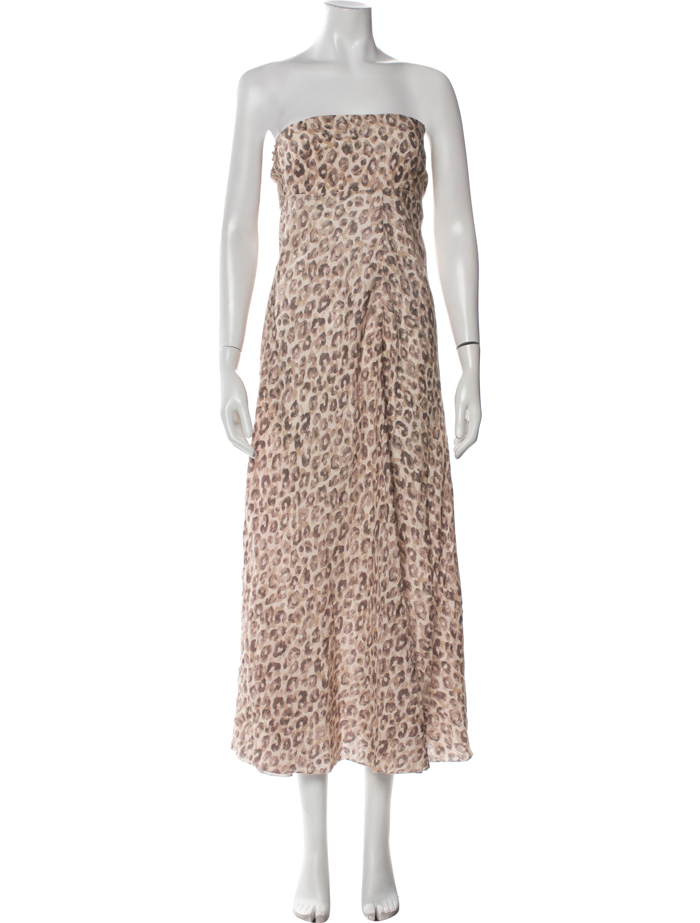 Zimmermann Linen Midi Length Dress