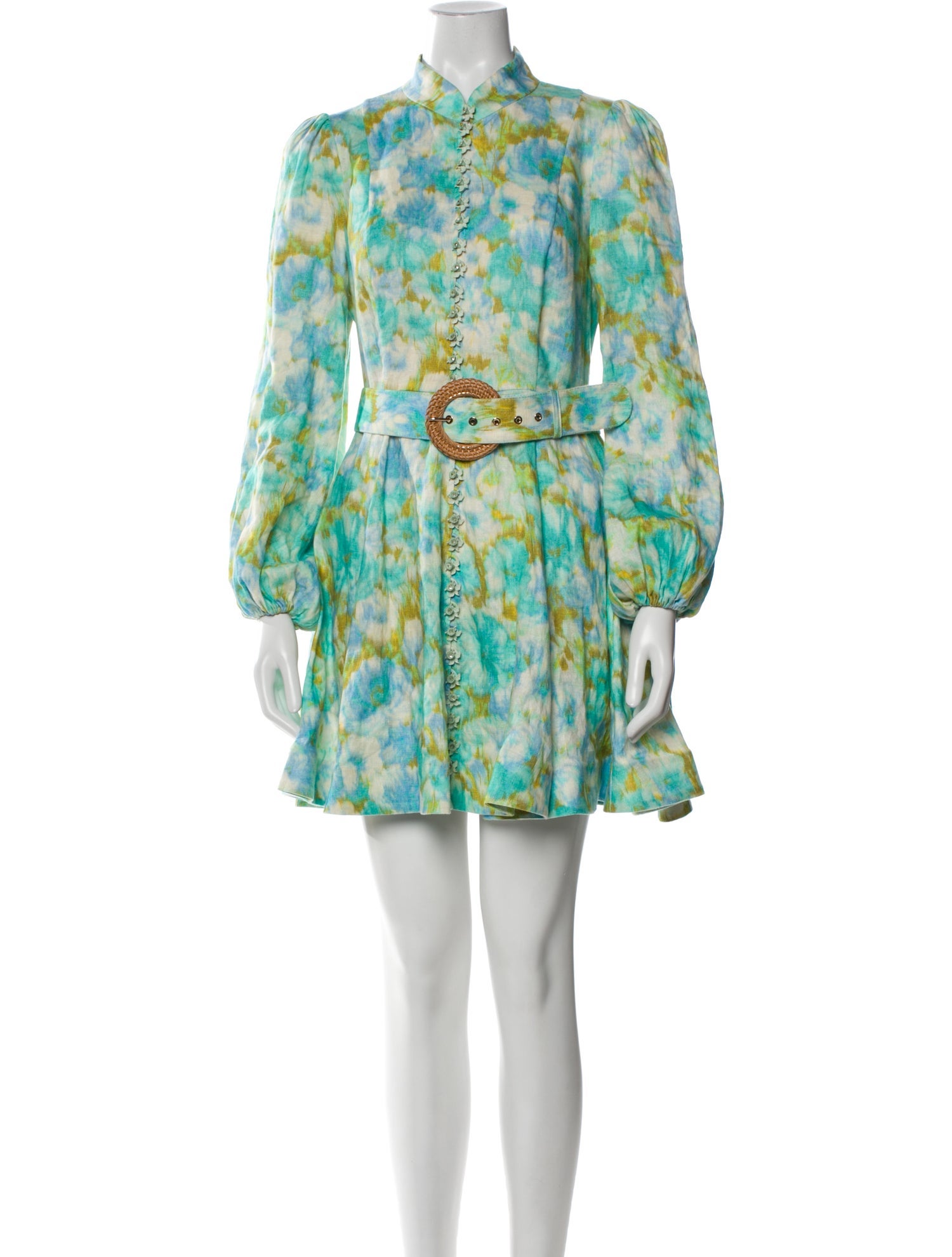 Zimmermann Linen Mini Dress