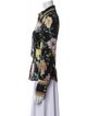 Zimmermann Silk Floral Print Button-Up Top