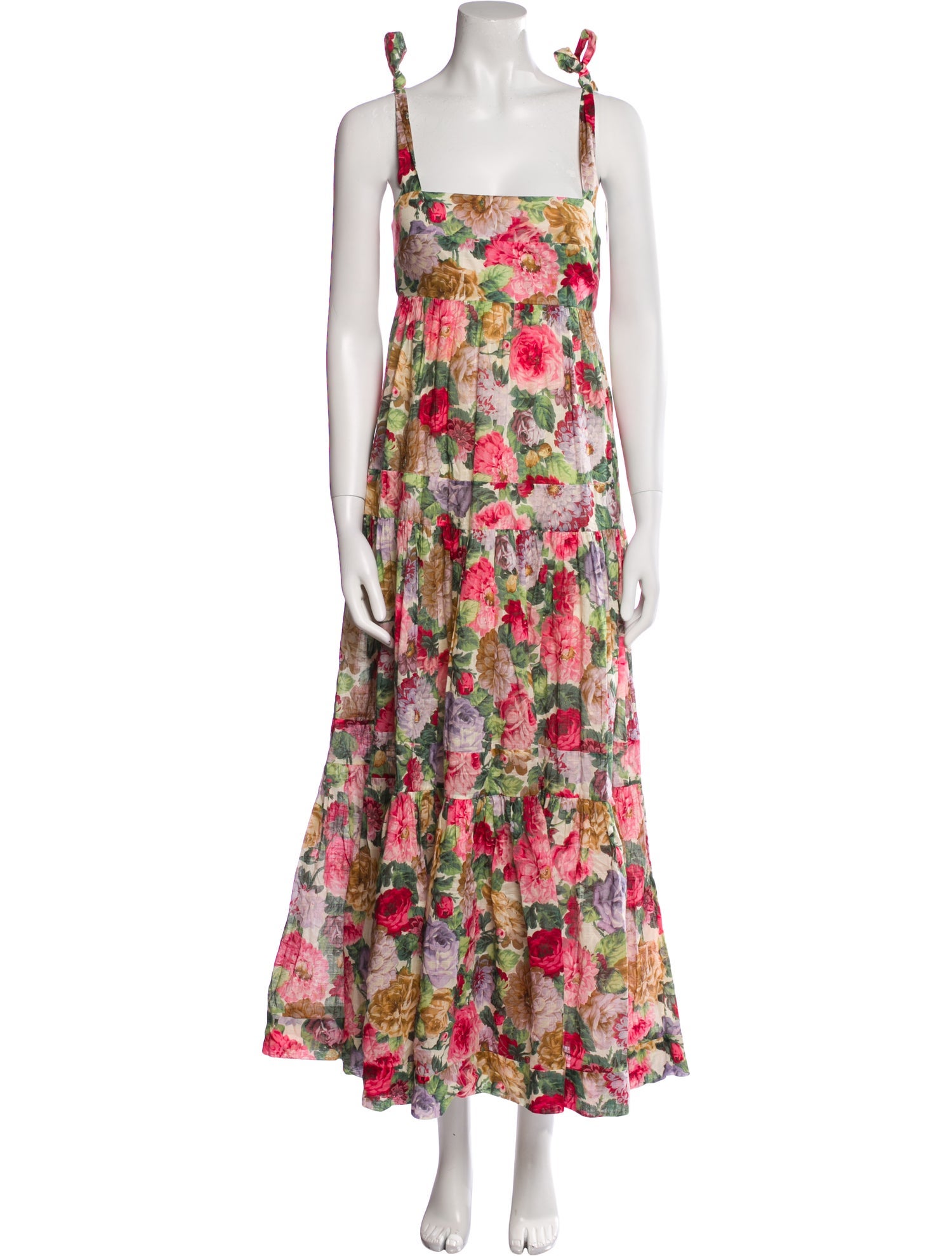 Zimmermann Floral Print Long Dress
