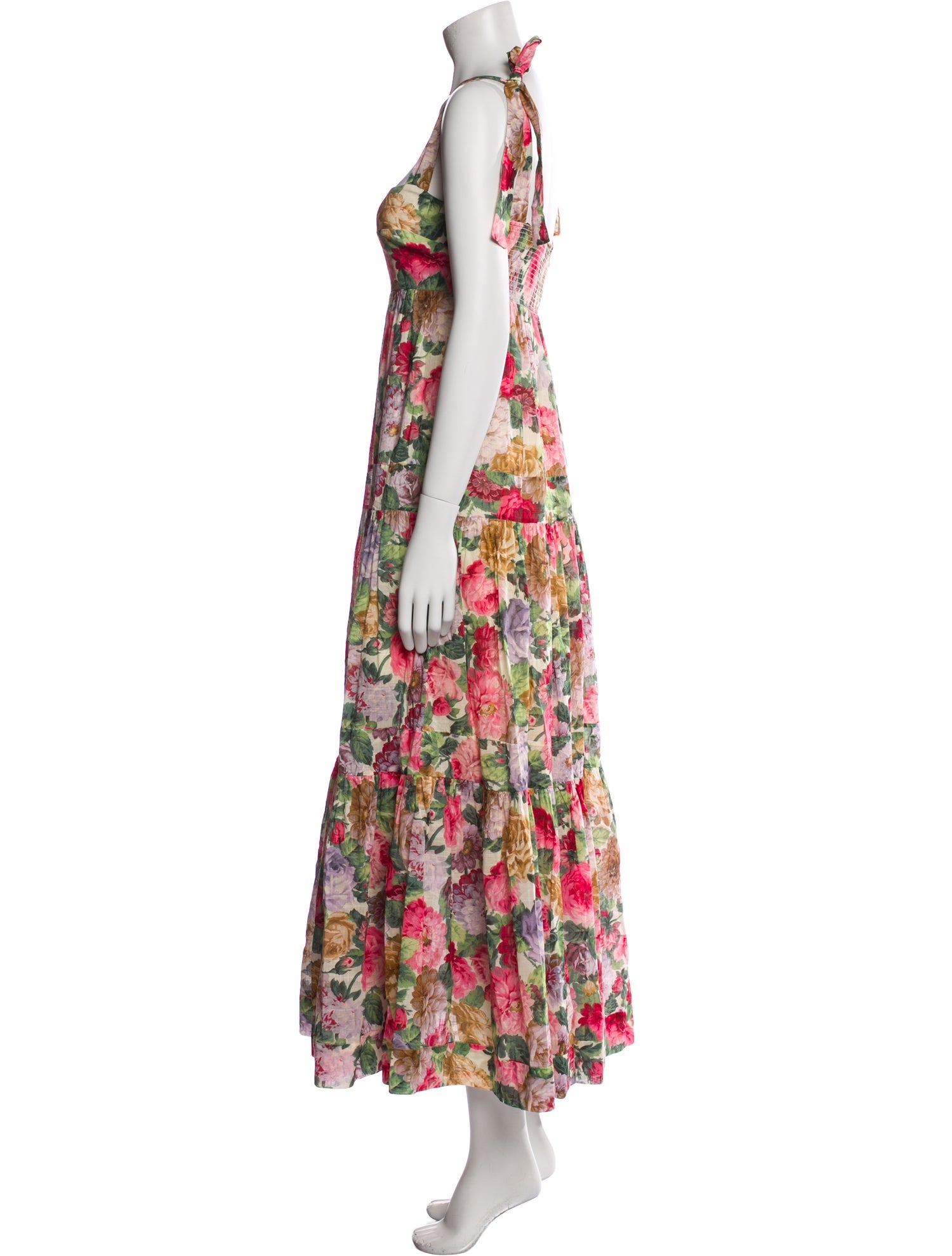 Zimmermann Floral Print Long Dress