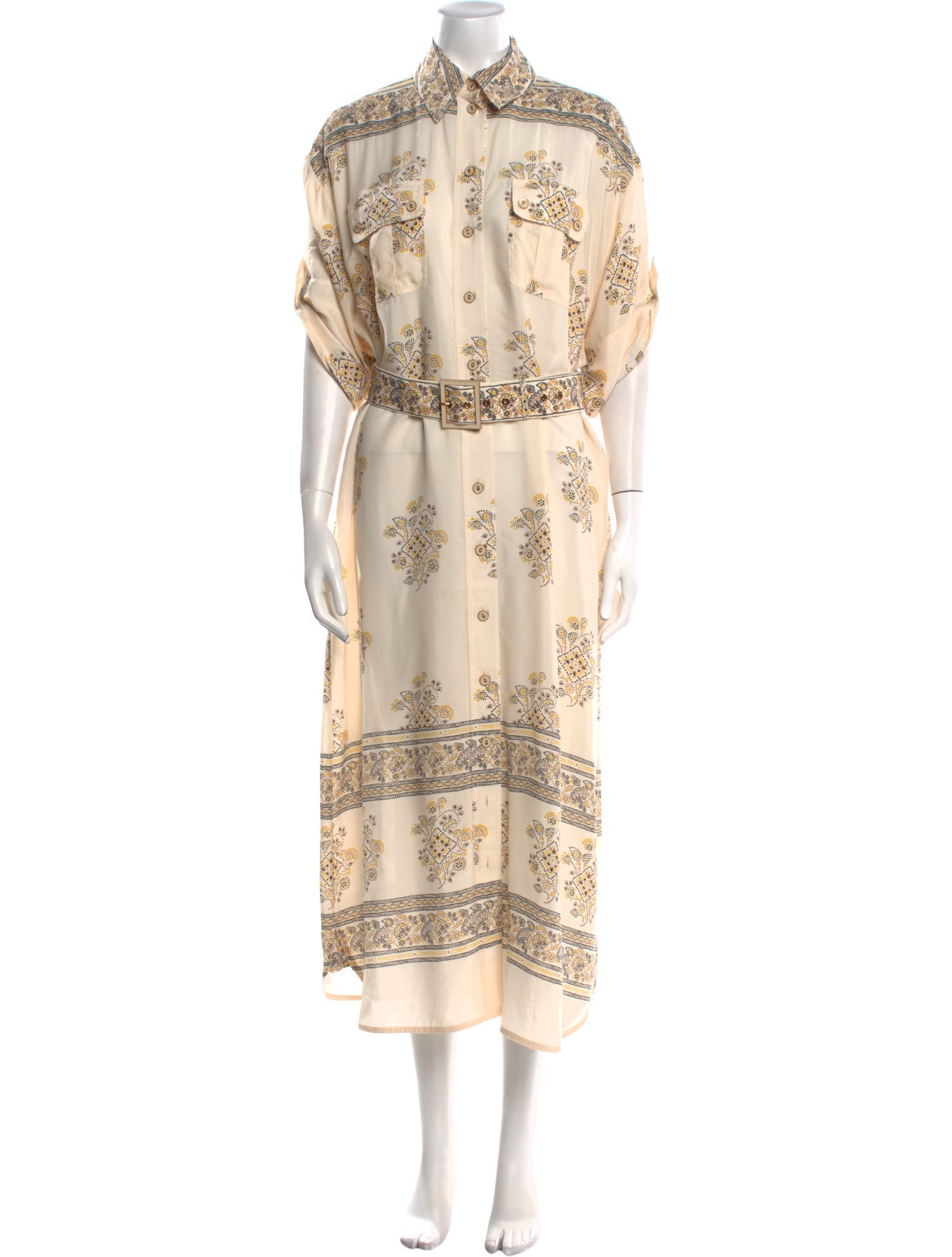 Zimmermann Linen Midi Length Dress w/ Tags